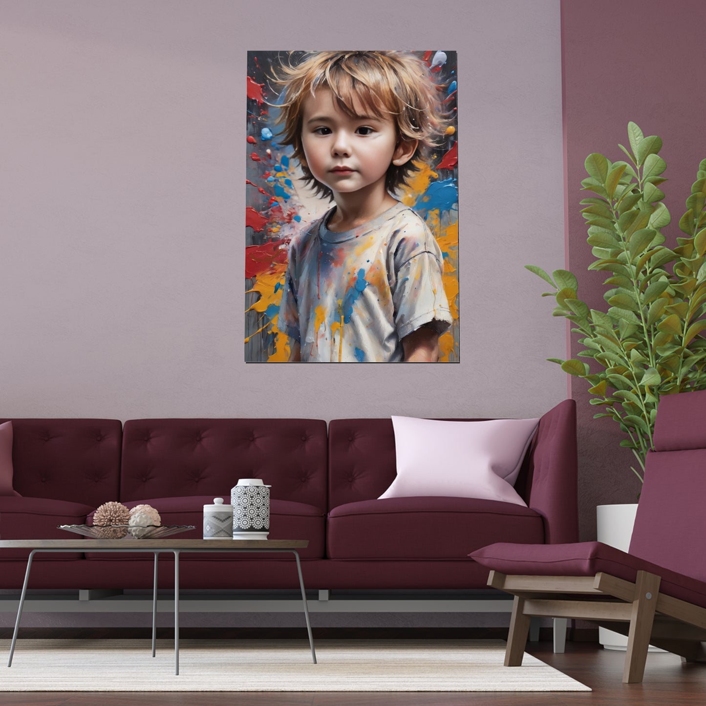 Indoor and Outdoor Silk Posters (Vertical 17)