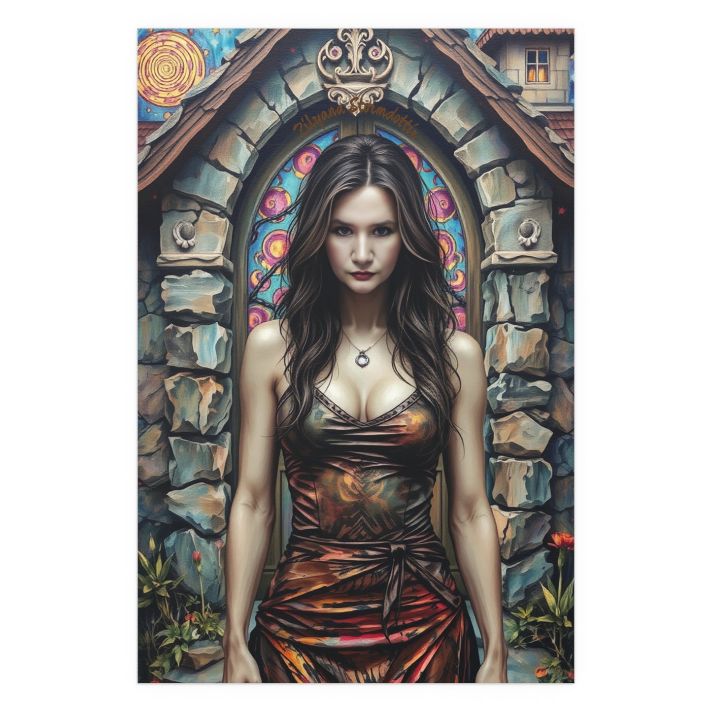 Indoor and Outdoor Silk Posters (Vertical 32)