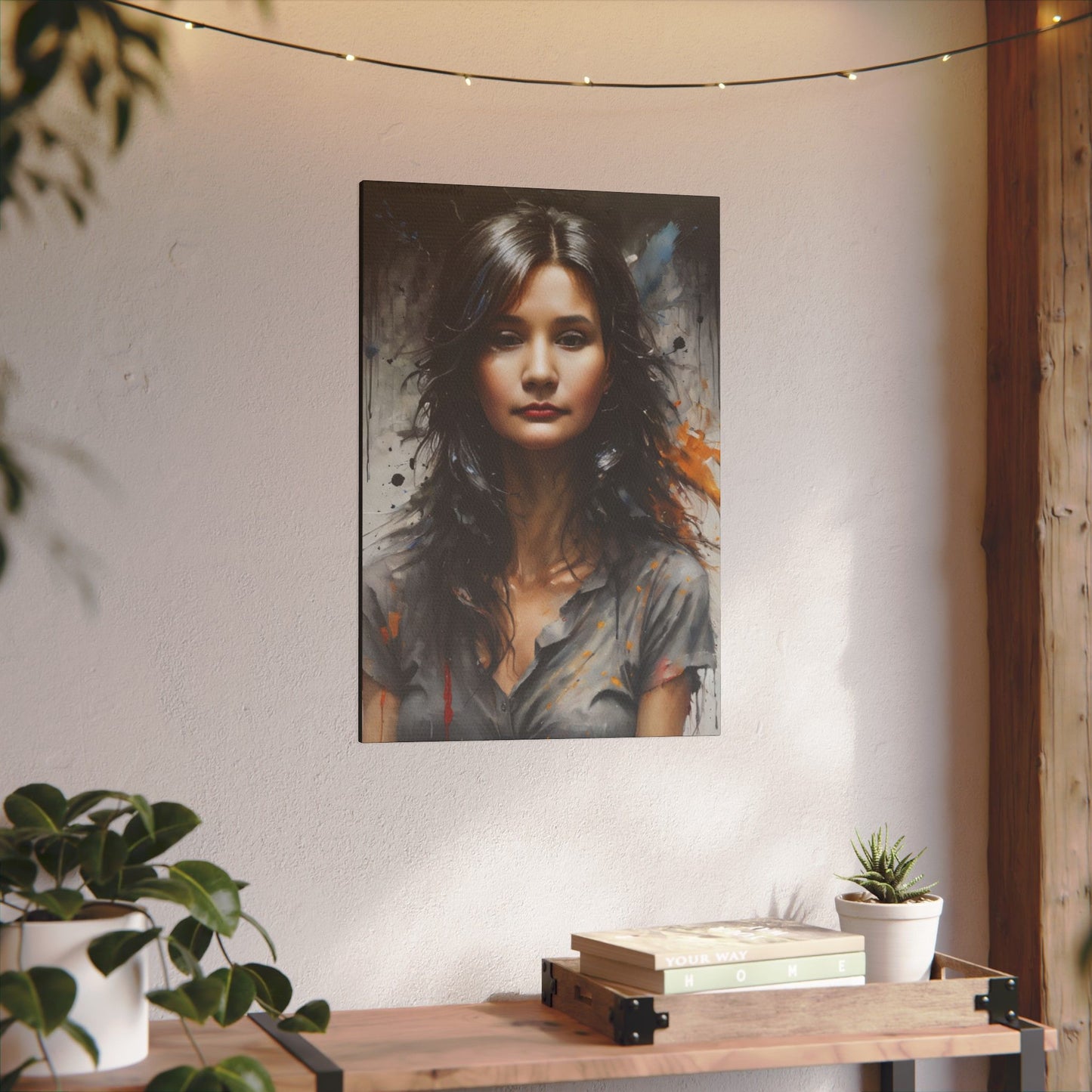 Zilyana Print Canvas (V.36)