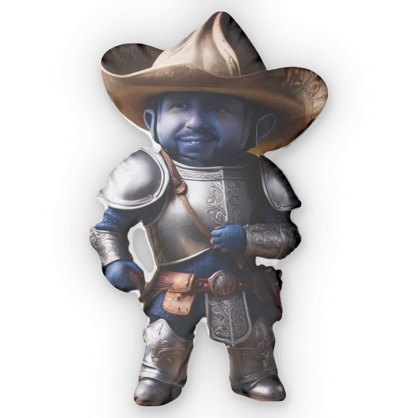 Cowboy Blueberry Bandit Knight pillow