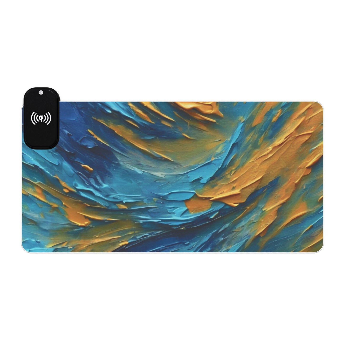 LED Gaming Mouse Pad, Wireless Charging