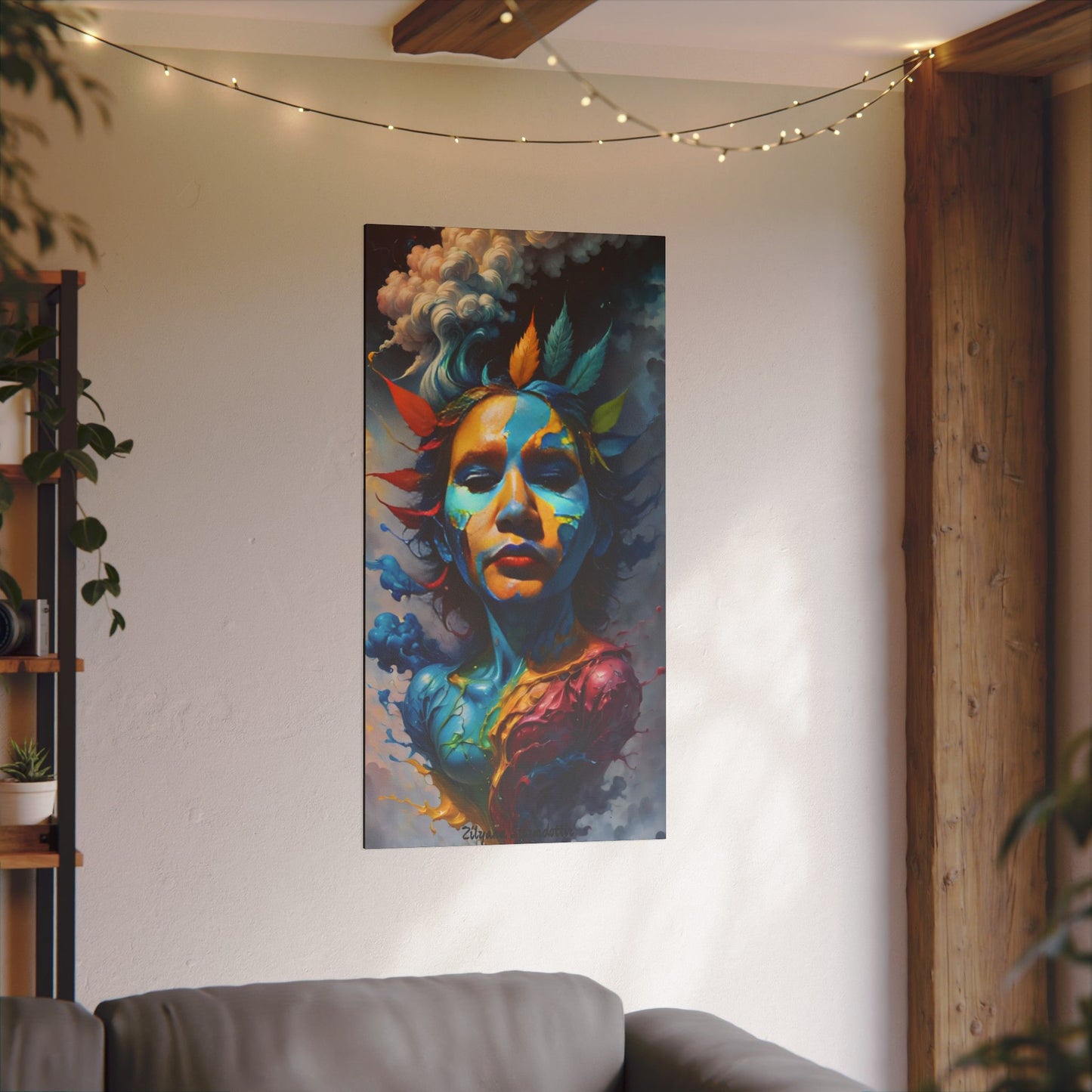Zilyana Print Canvas (V.29)