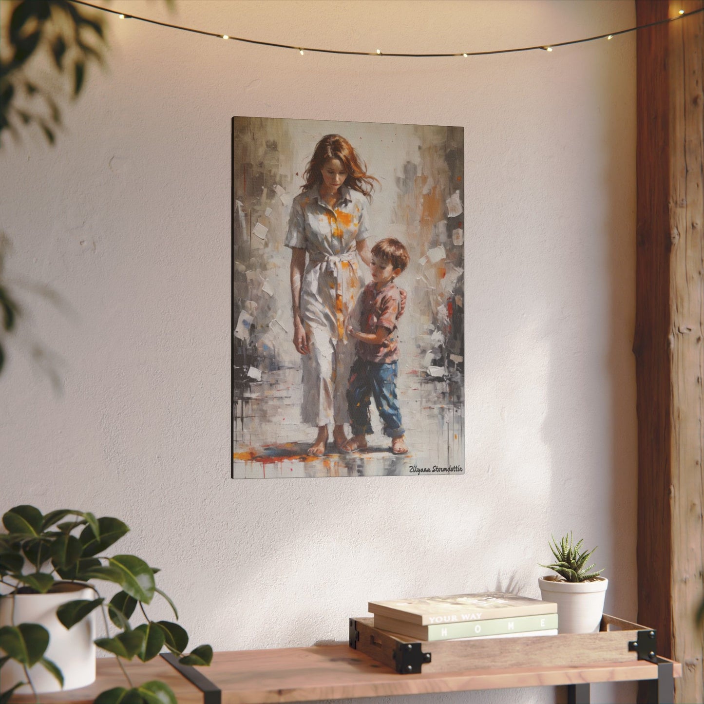 Zilyana Print Canvas (V.11)