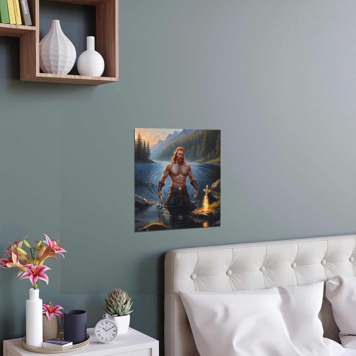Indoor and Outdoor Silk Posters (Square 2)