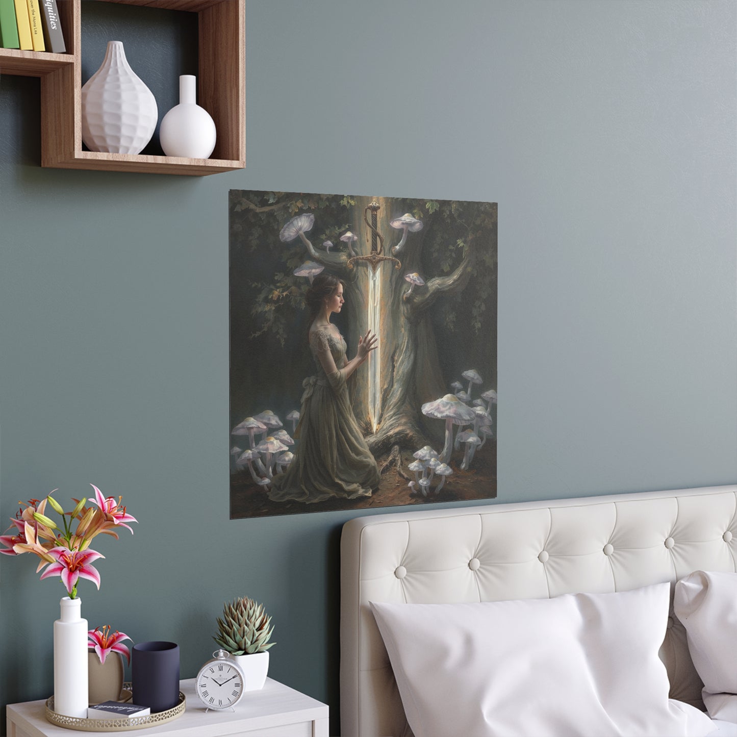 Indoor and Outdoor Silk Posters (Square 27)