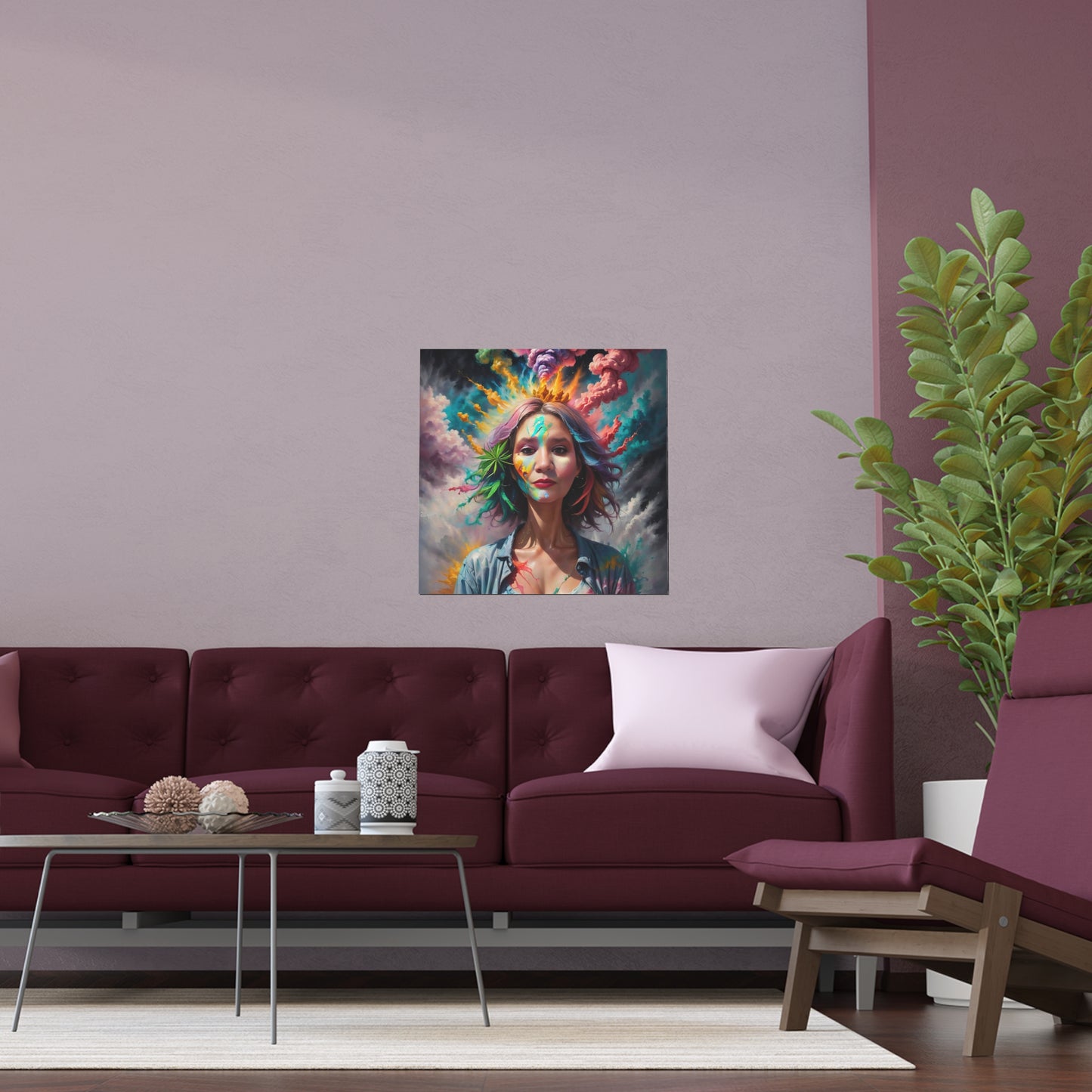 Indoor and Outdoor Silk Posters (Square 10)