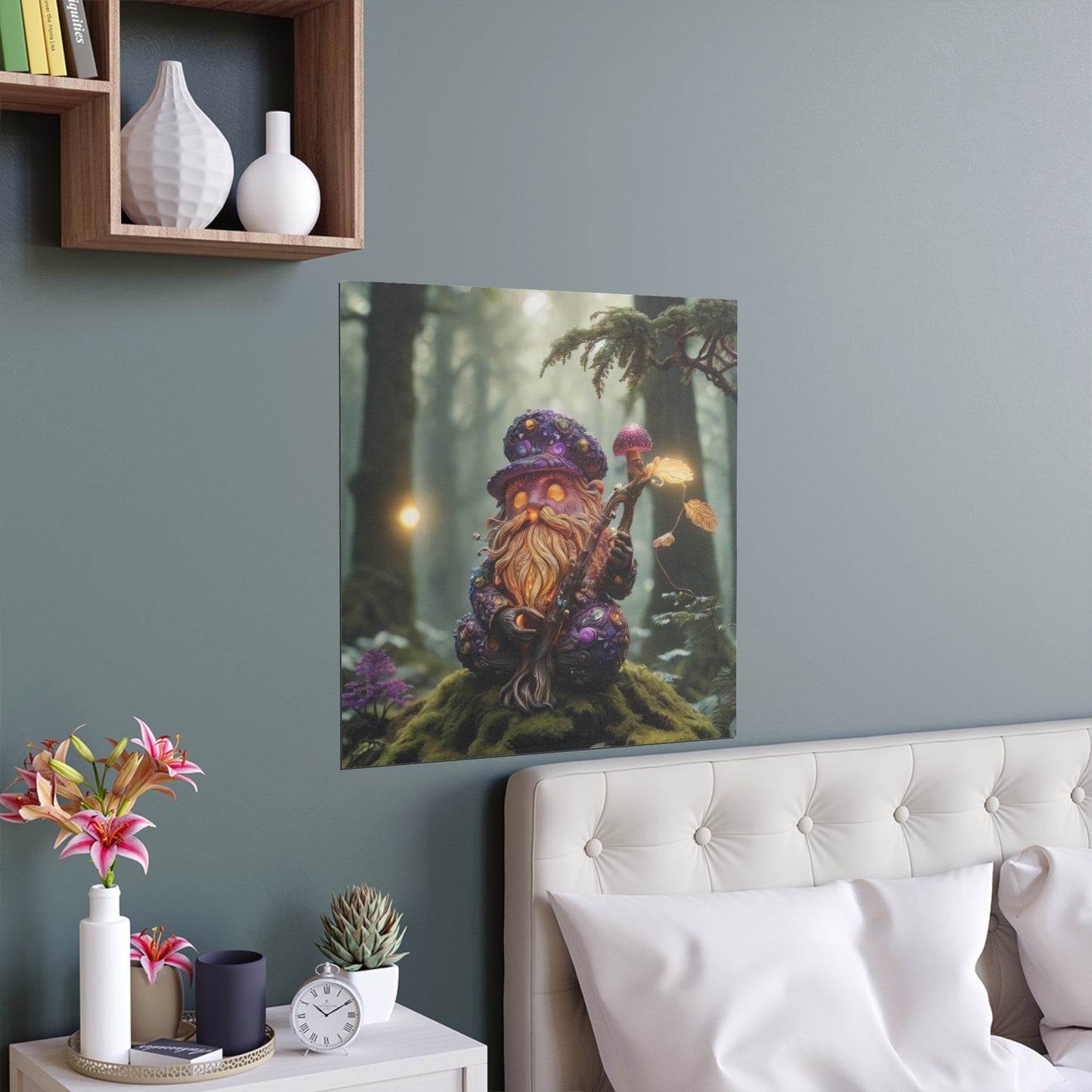 Indoor and Outdoor Silk Posters (Square 6)