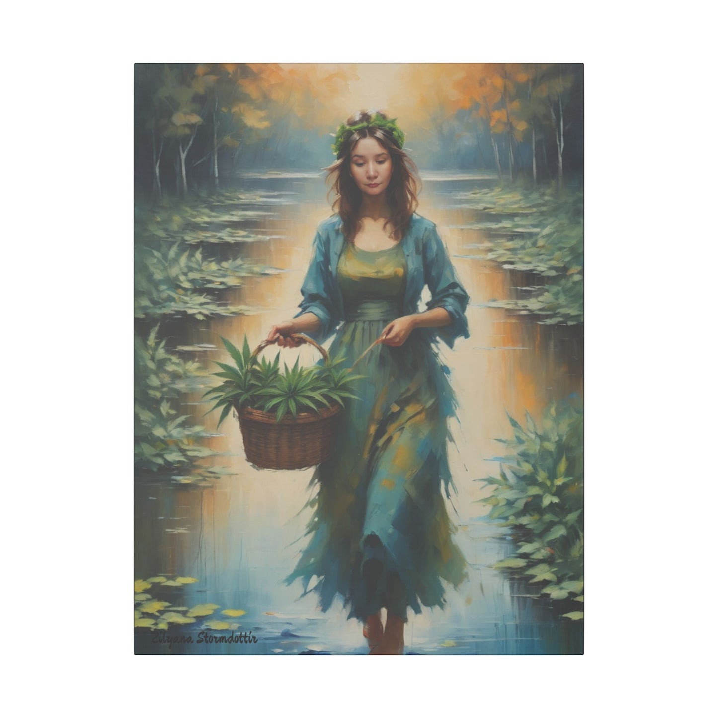 Zilyana Print Canvas (V.43)