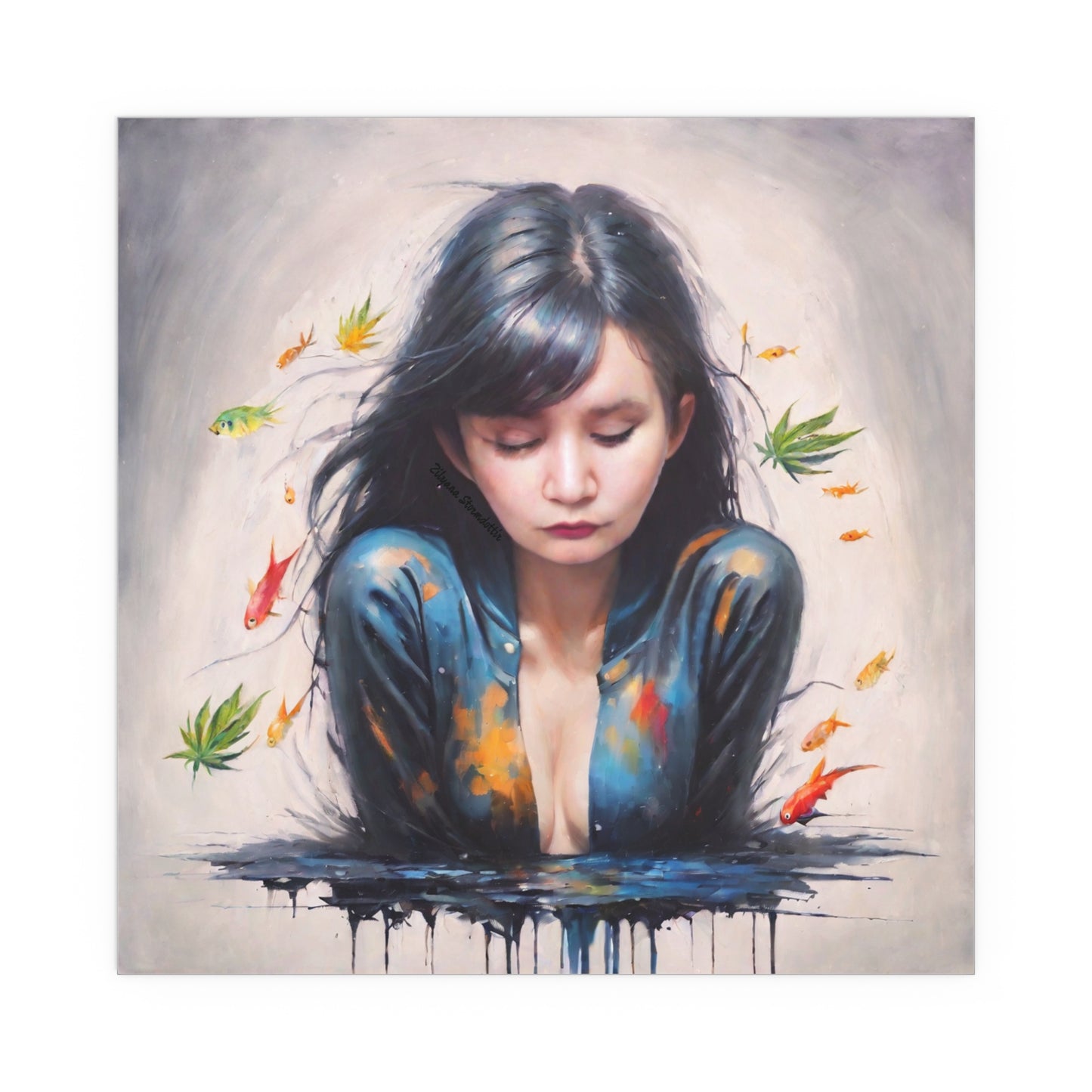 Indoor and Outdoor Silk Posters (Square 20)