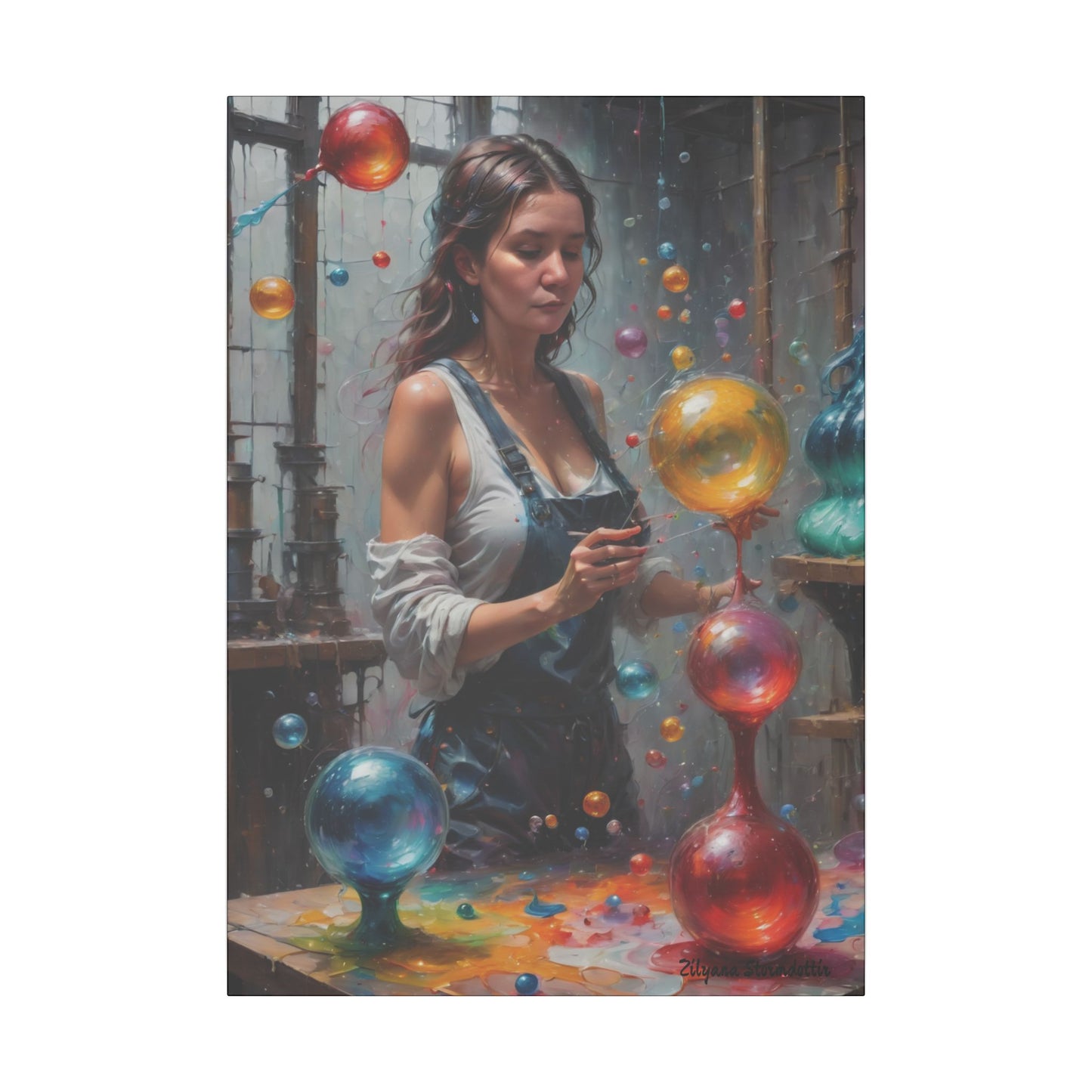 Zilyana Print Canvas (V.44)
