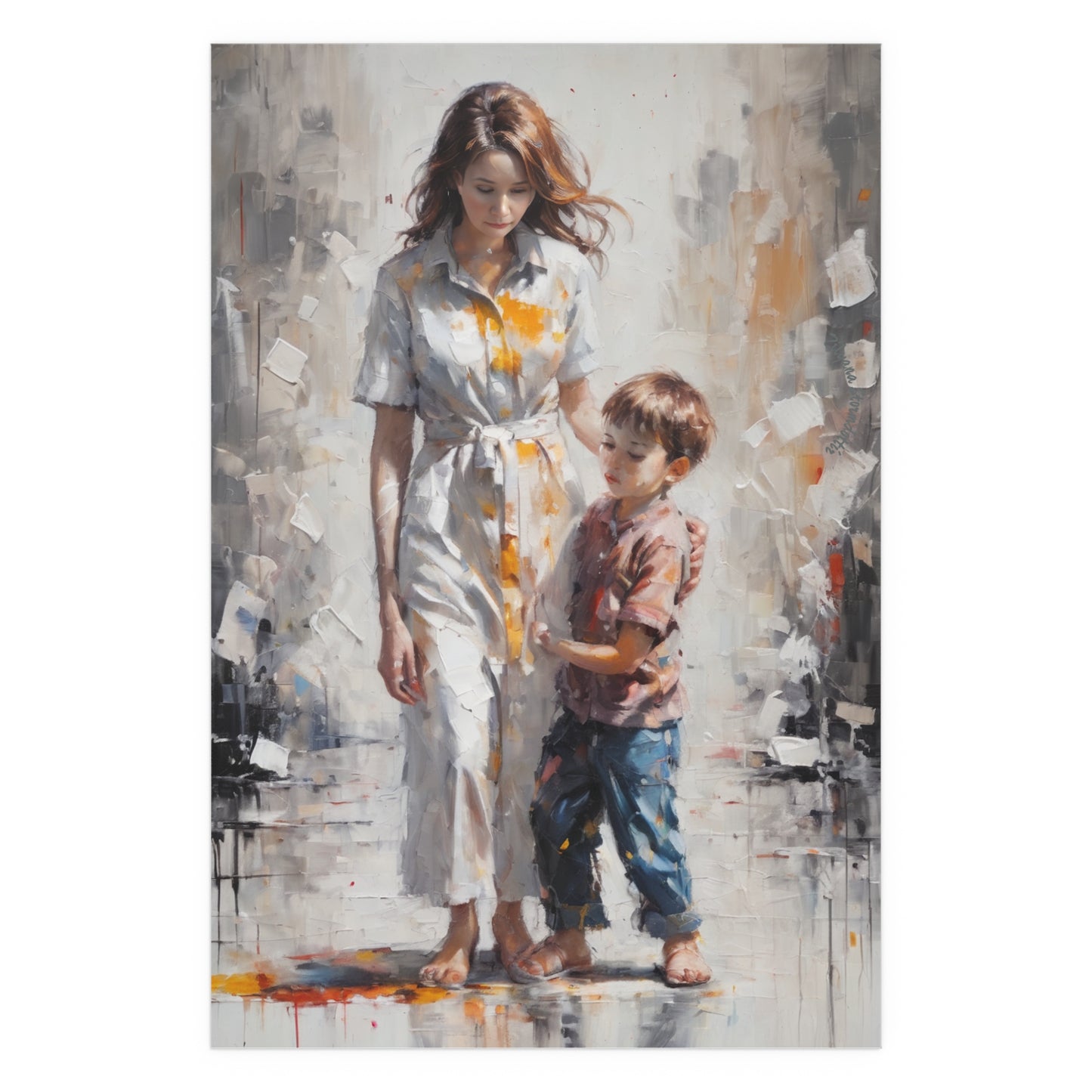 Indoor and Outdoor Silk Posters (Vertical 19)
