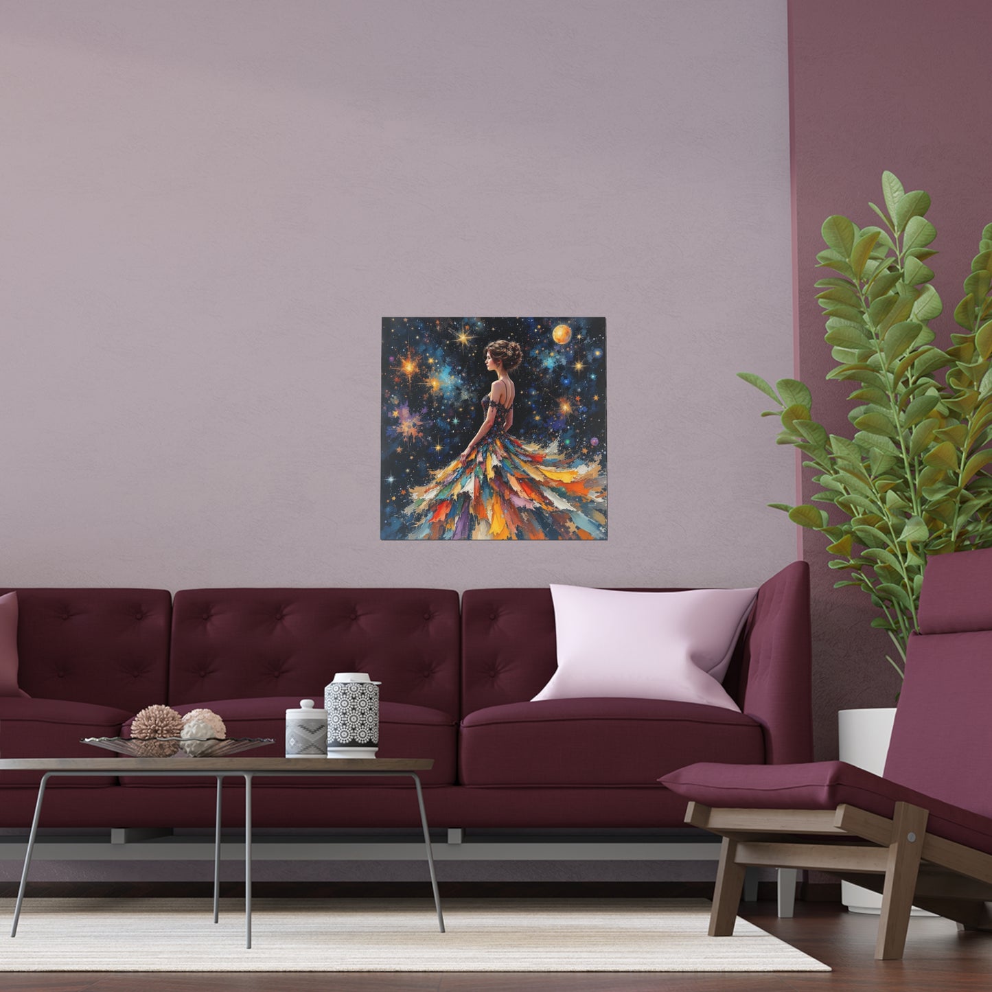 Indoor and Outdoor Silk Posters (Square 23)