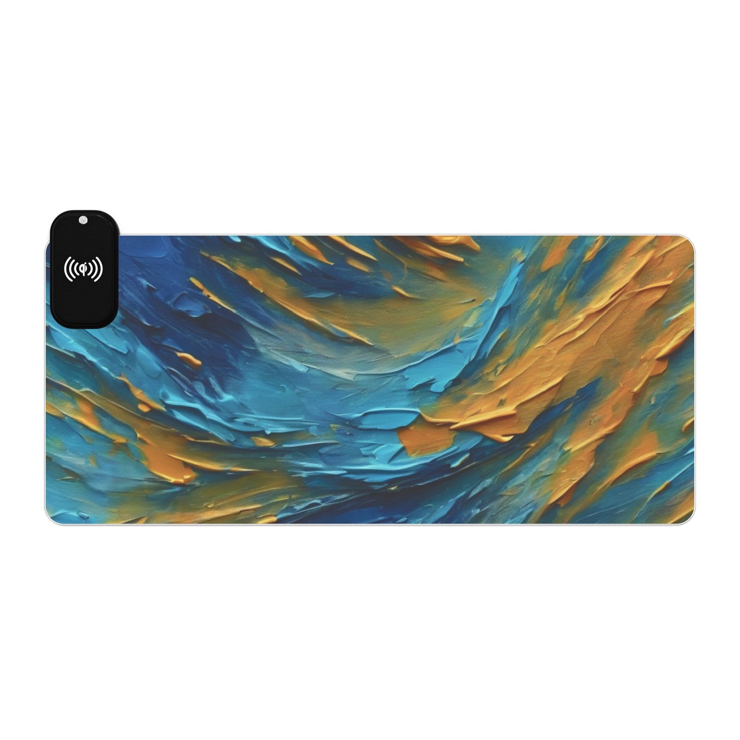 LED Gaming Mouse Pad, Wireless Charging