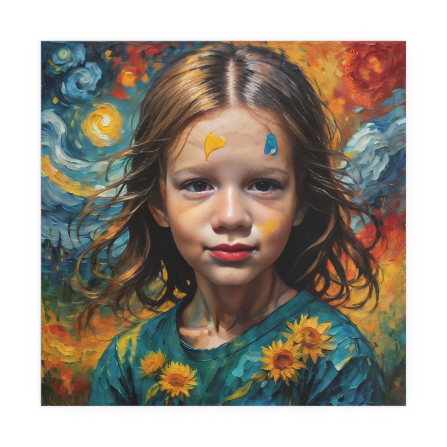 Indoor and Outdoor Silk Posters (Square 12)