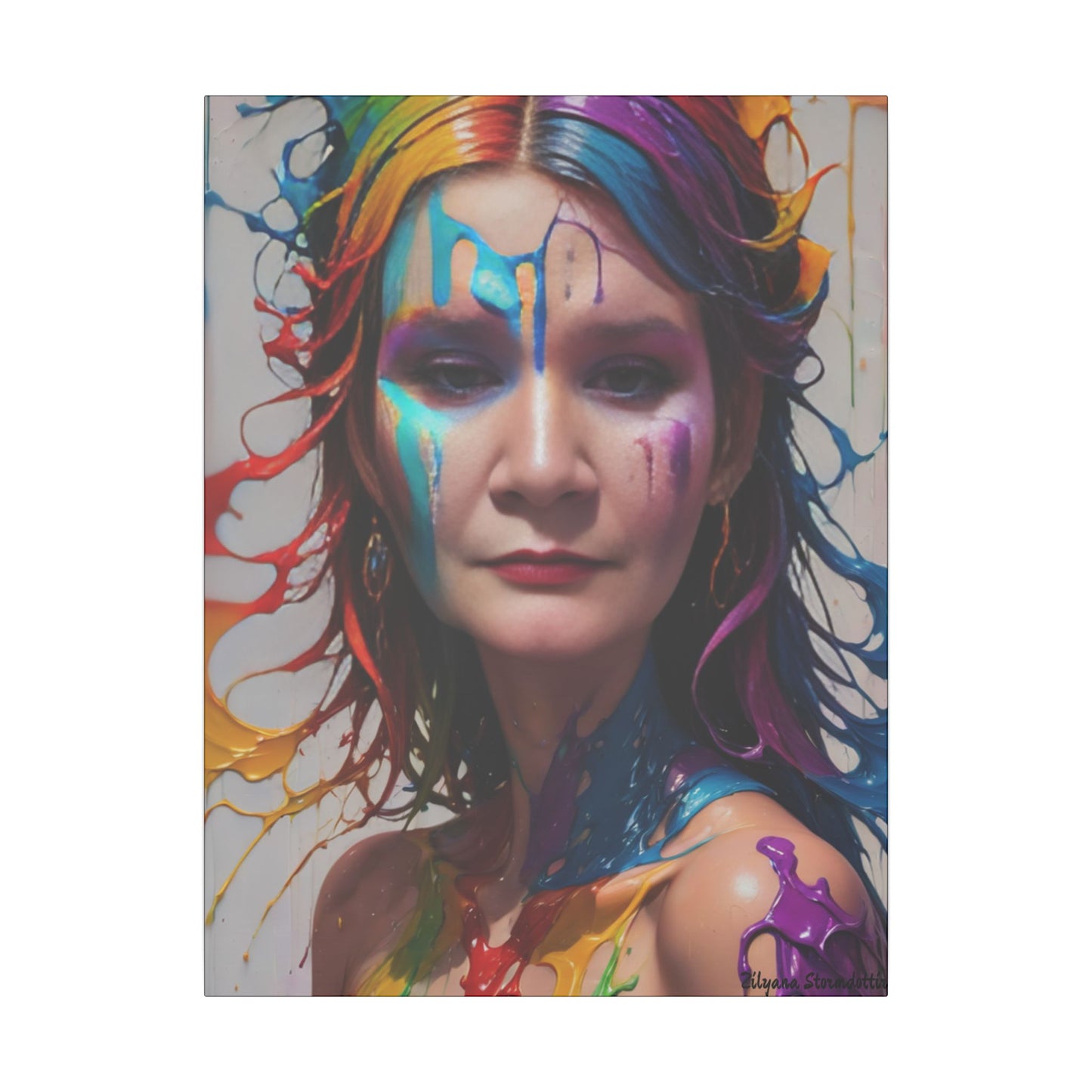 Zilyana Print Canvas (V.25)