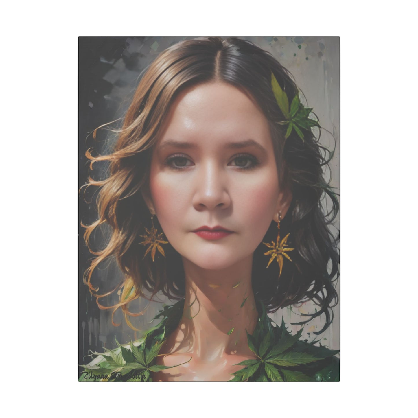 Zilyana Print Canvas (V.39)