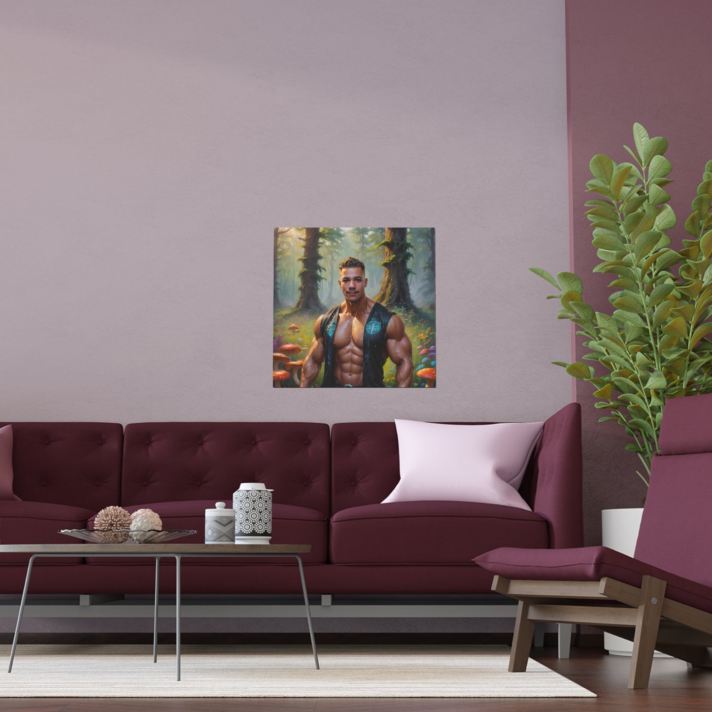 Indoor and Outdoor Silk Posters (Square 28)
