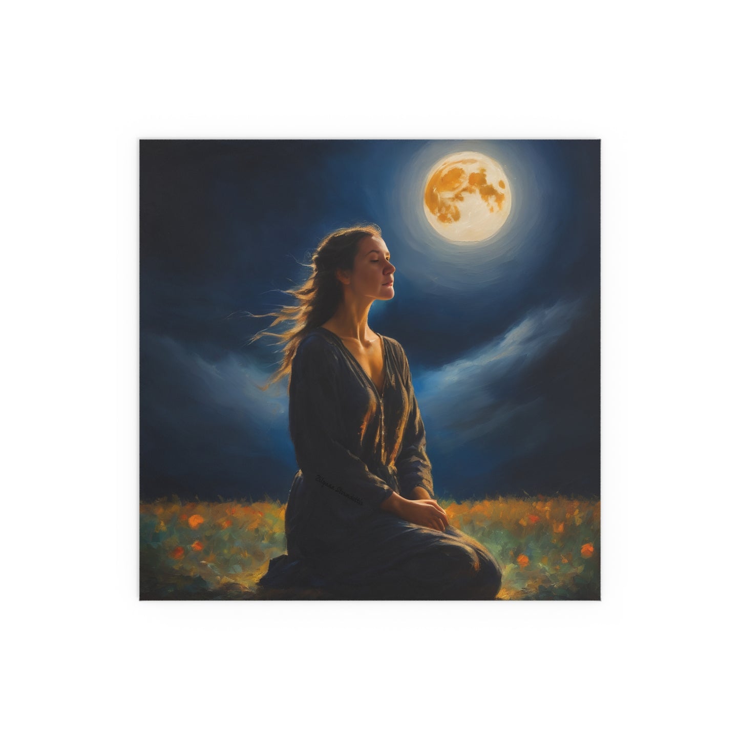 Indoor and Outdoor Silk Posters (Square 33)
