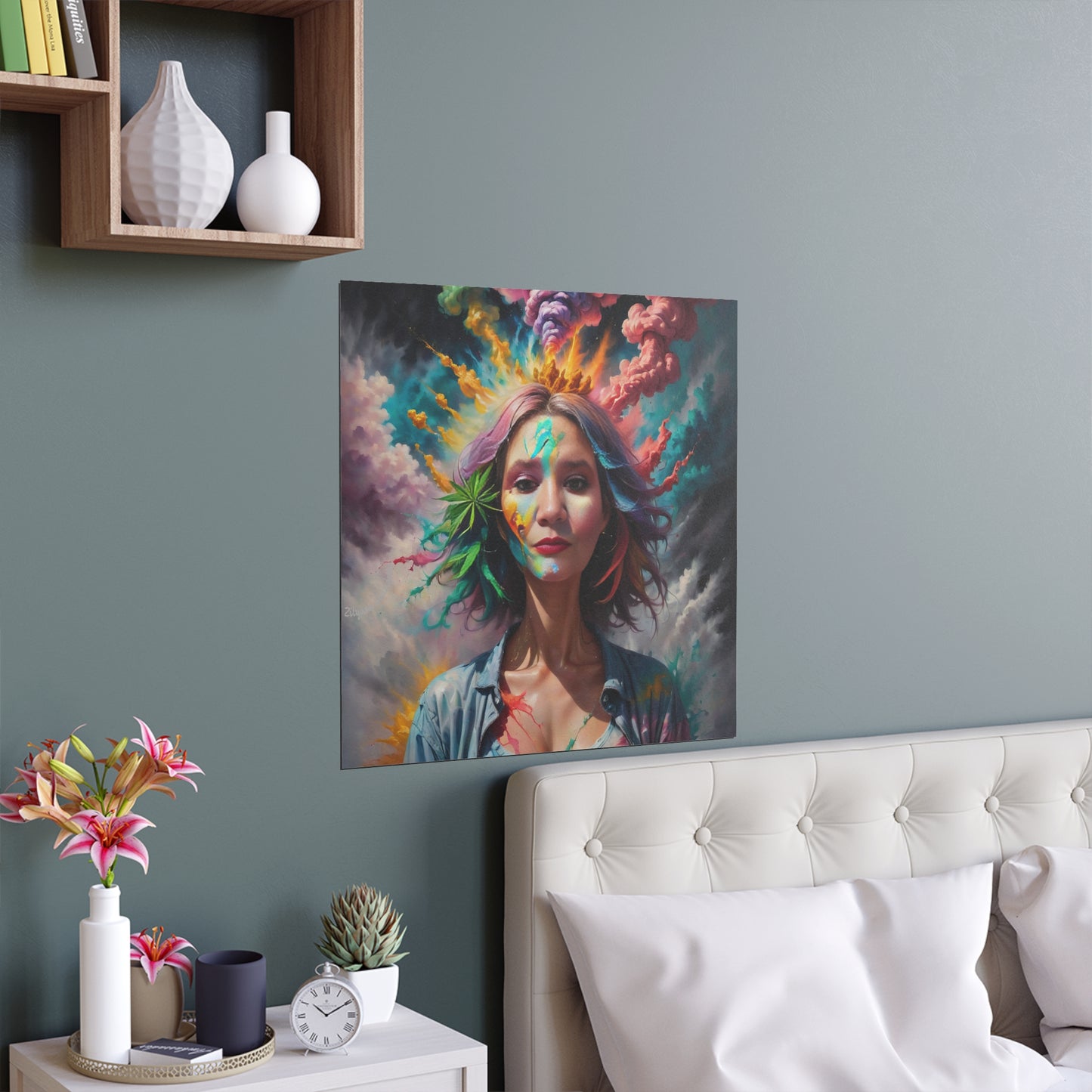Indoor and Outdoor Silk Posters (Square 10)