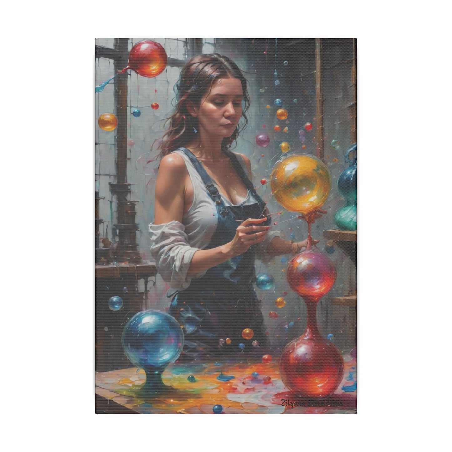 Zilyana Print Canvas (V.44)