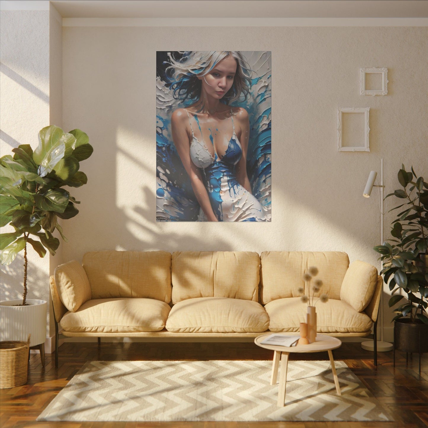 Zilyana Print Canvas (V.28)