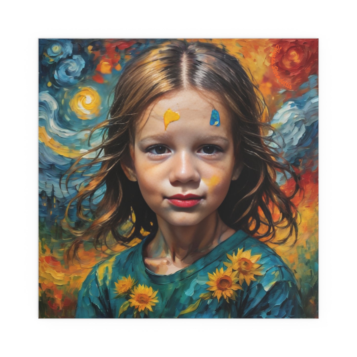 Indoor and Outdoor Silk Posters (Square 12)