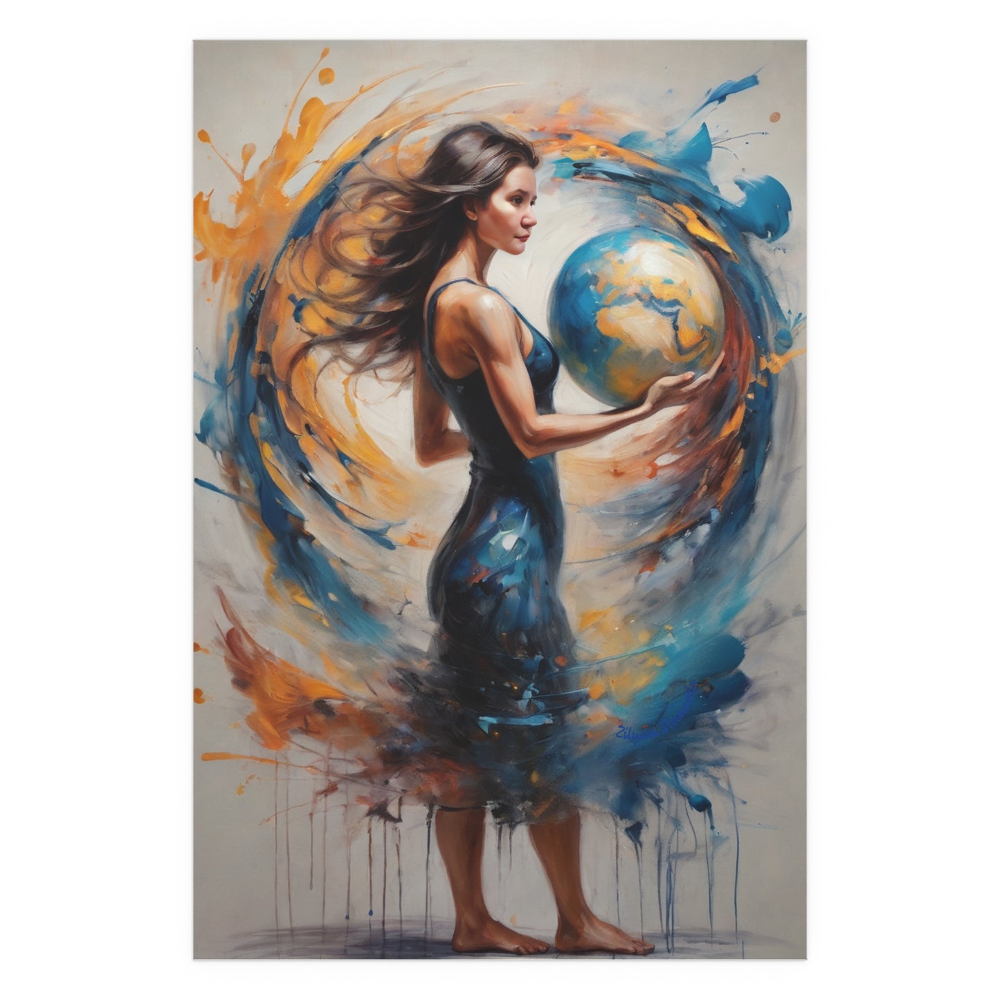 Indoor and Outdoor Silk Posters (Vertical 41)
