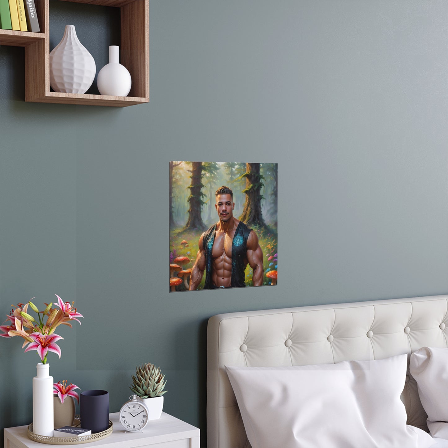 Indoor and Outdoor Silk Posters (Square 28)