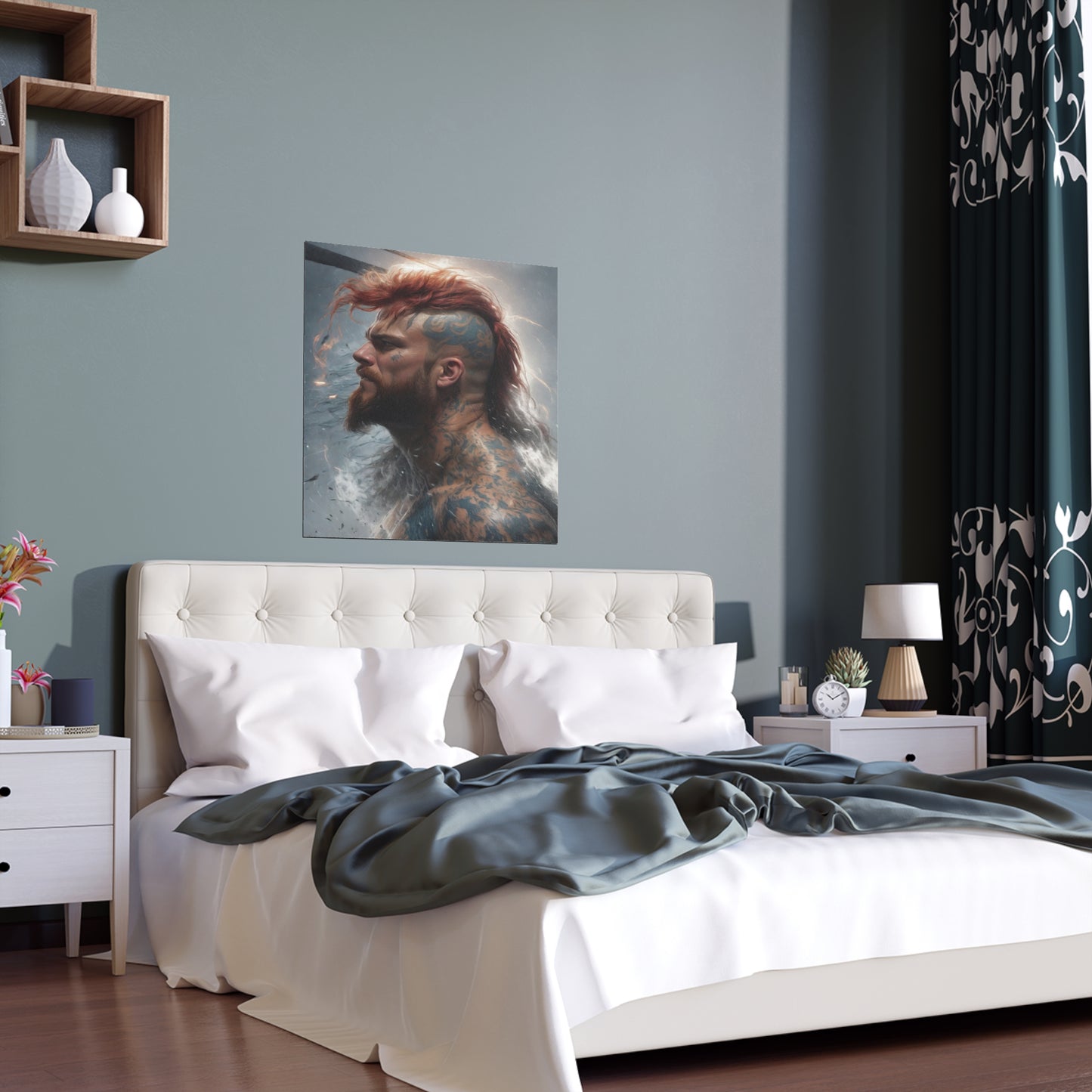 Indoor and Outdoor Silk Posters (Square 30)