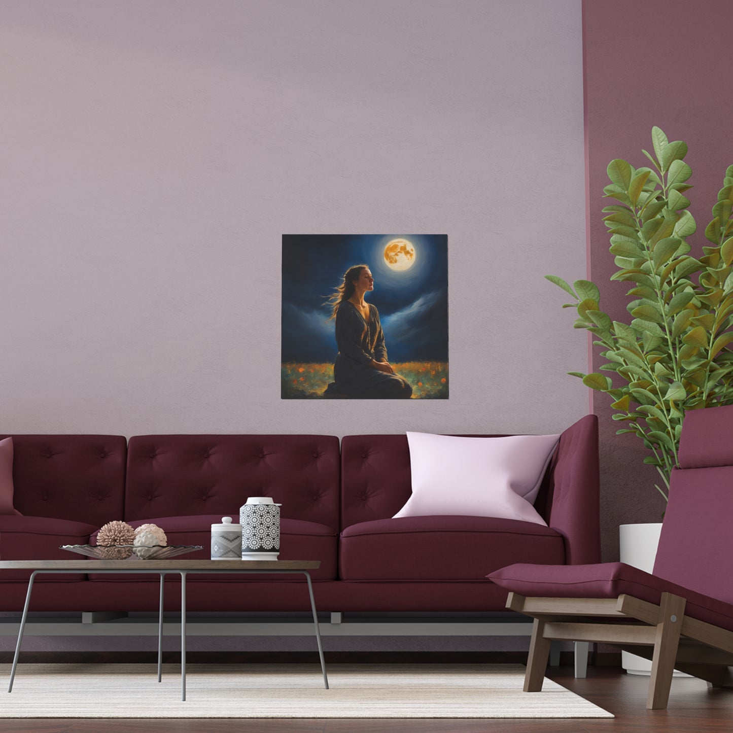 Indoor and Outdoor Silk Posters (Square 33)