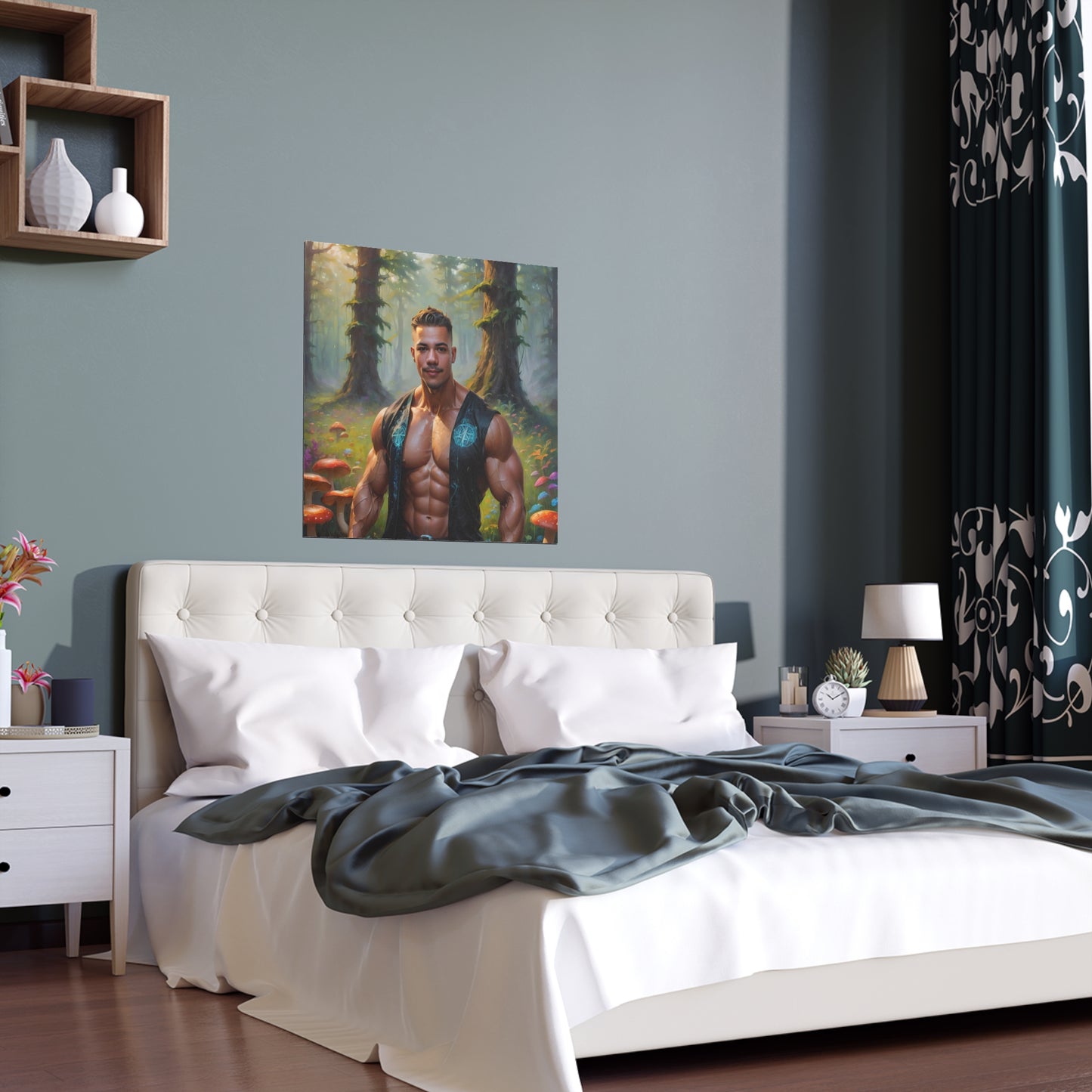 Indoor and Outdoor Silk Posters (Square 28)