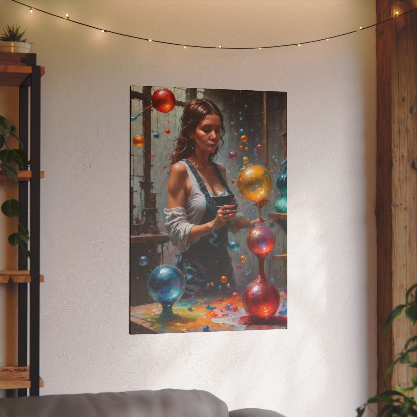 Zilyana Print Canvas (V.44)