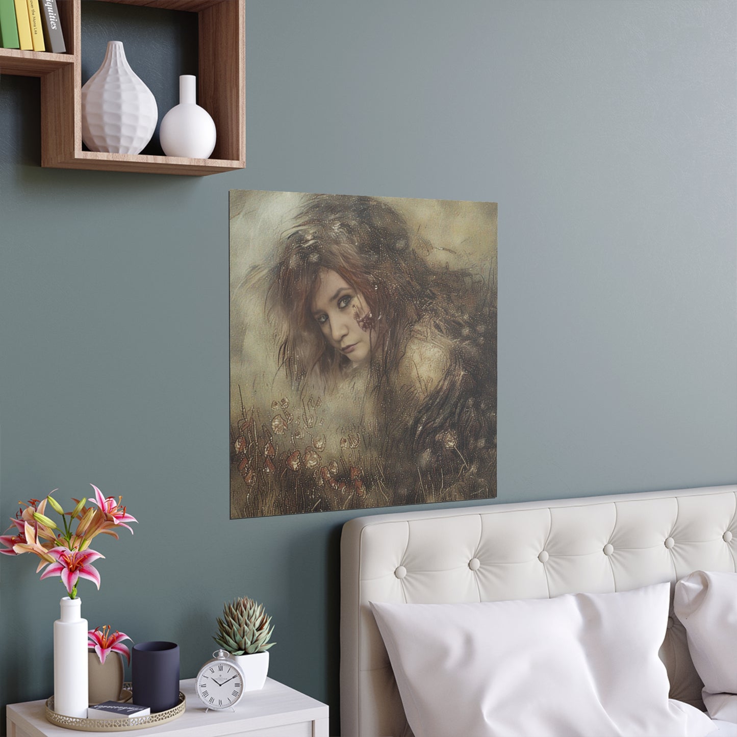 Indoor and Outdoor Silk Posters (Square 32)