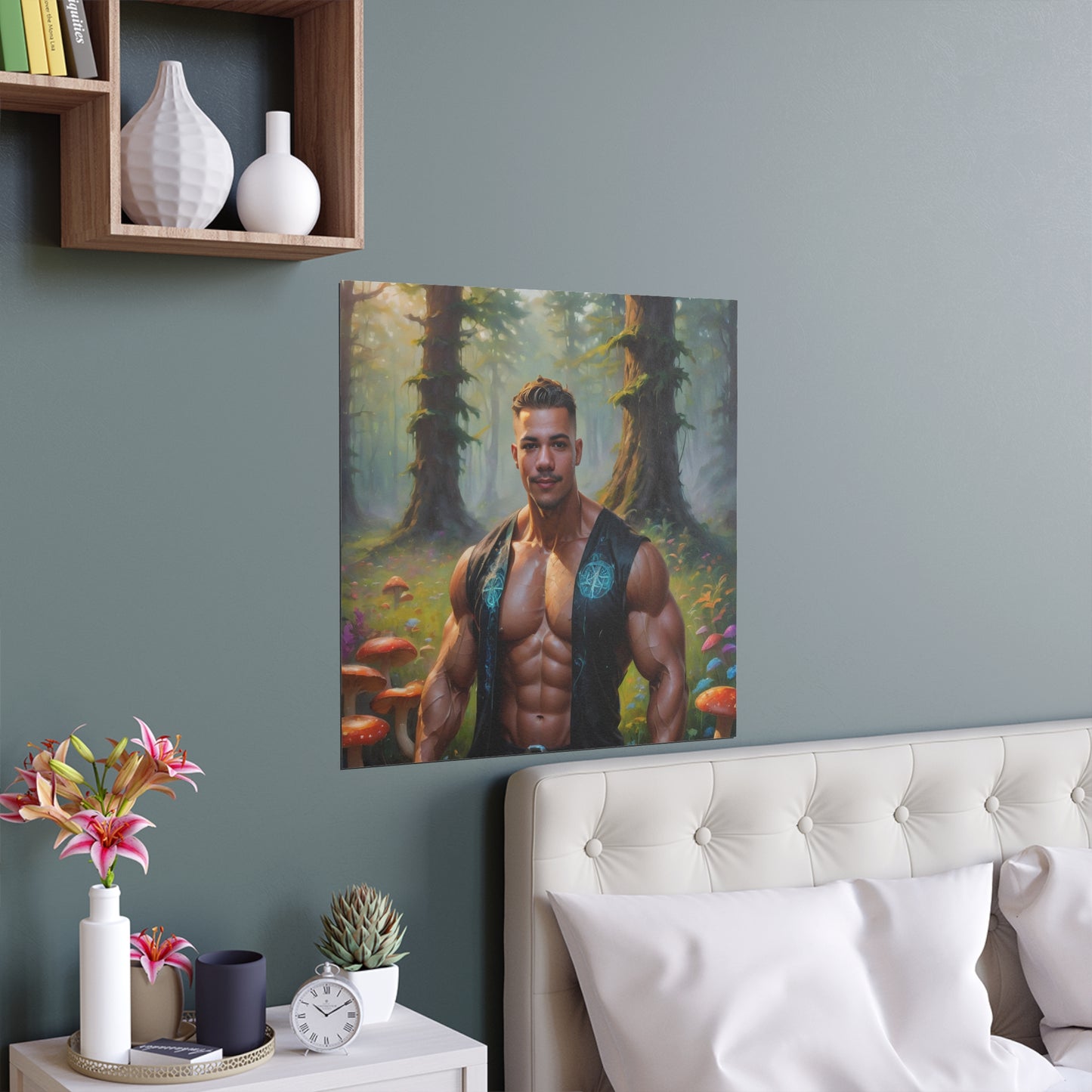 Indoor and Outdoor Silk Posters (Square 28)