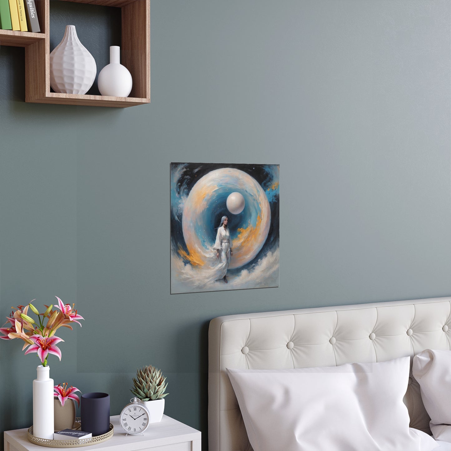 Indoor and Outdoor Silk Posters (Square 17)
