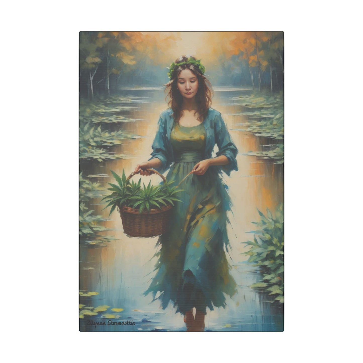 Zilyana Print Canvas (V.43)