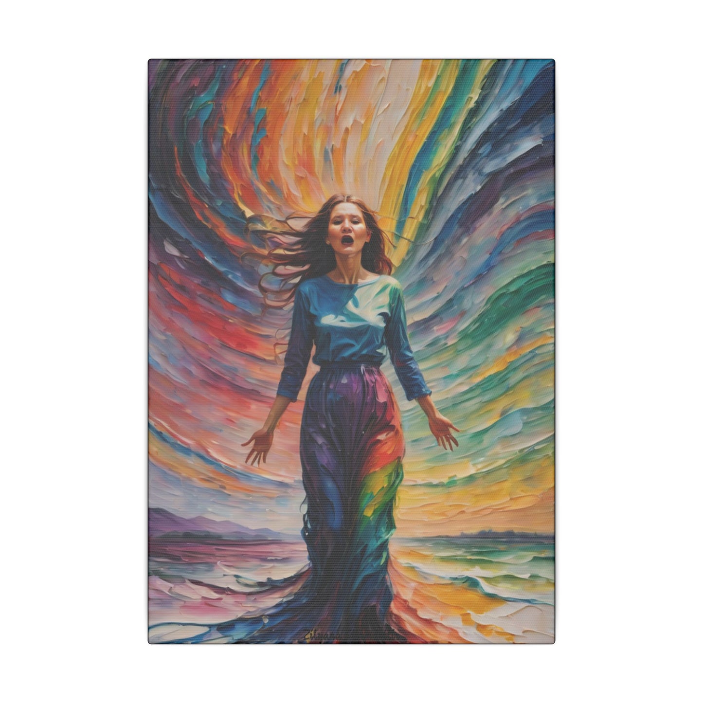 Zilyana Print Canvas (V.34)