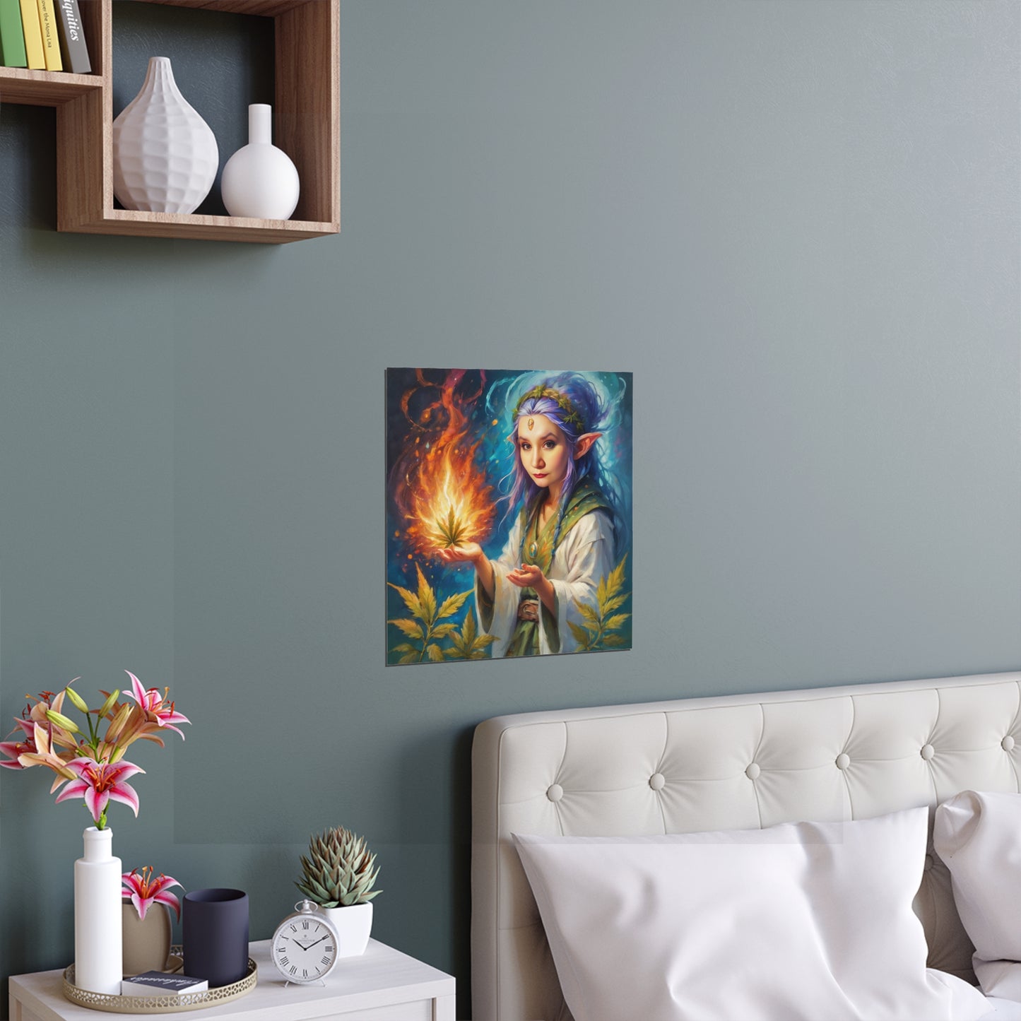 Indoor and Outdoor Silk Posters (Square 19)
