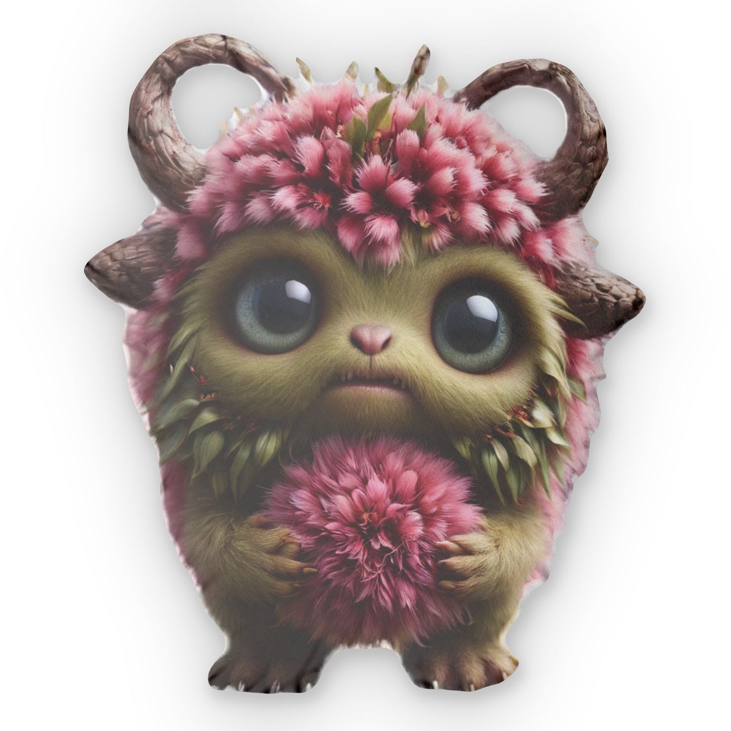 Flower Monster Shaped Pillows