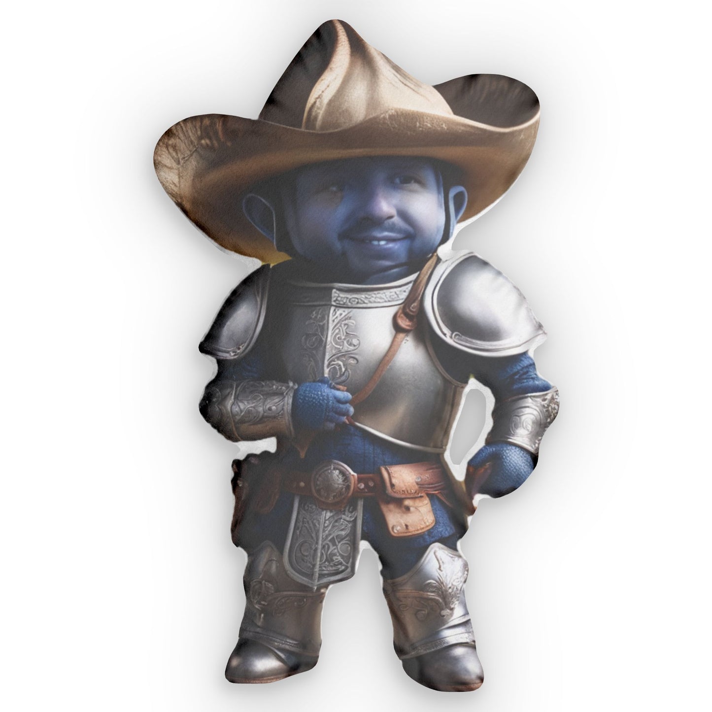 Cowboy Blueberry Bandit Knight pillow