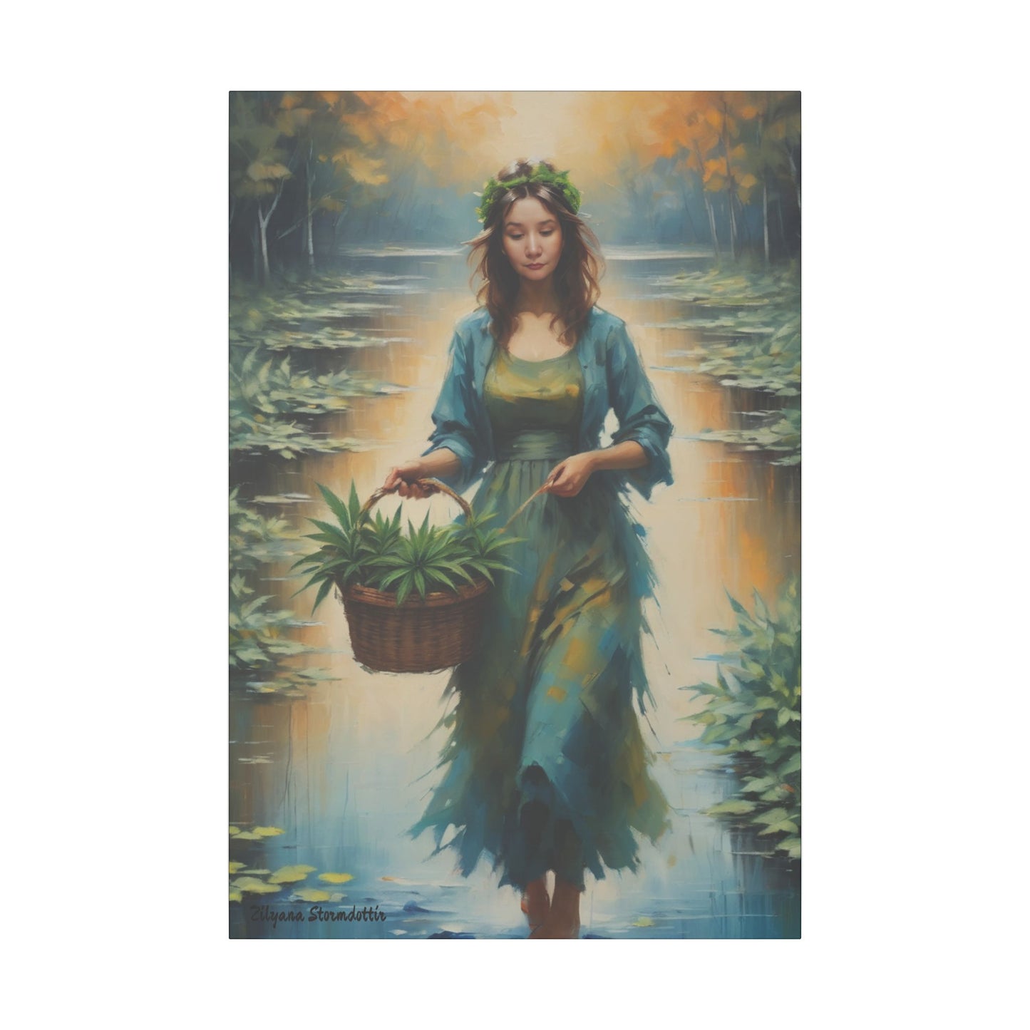Zilyana Print Canvas (V.43)