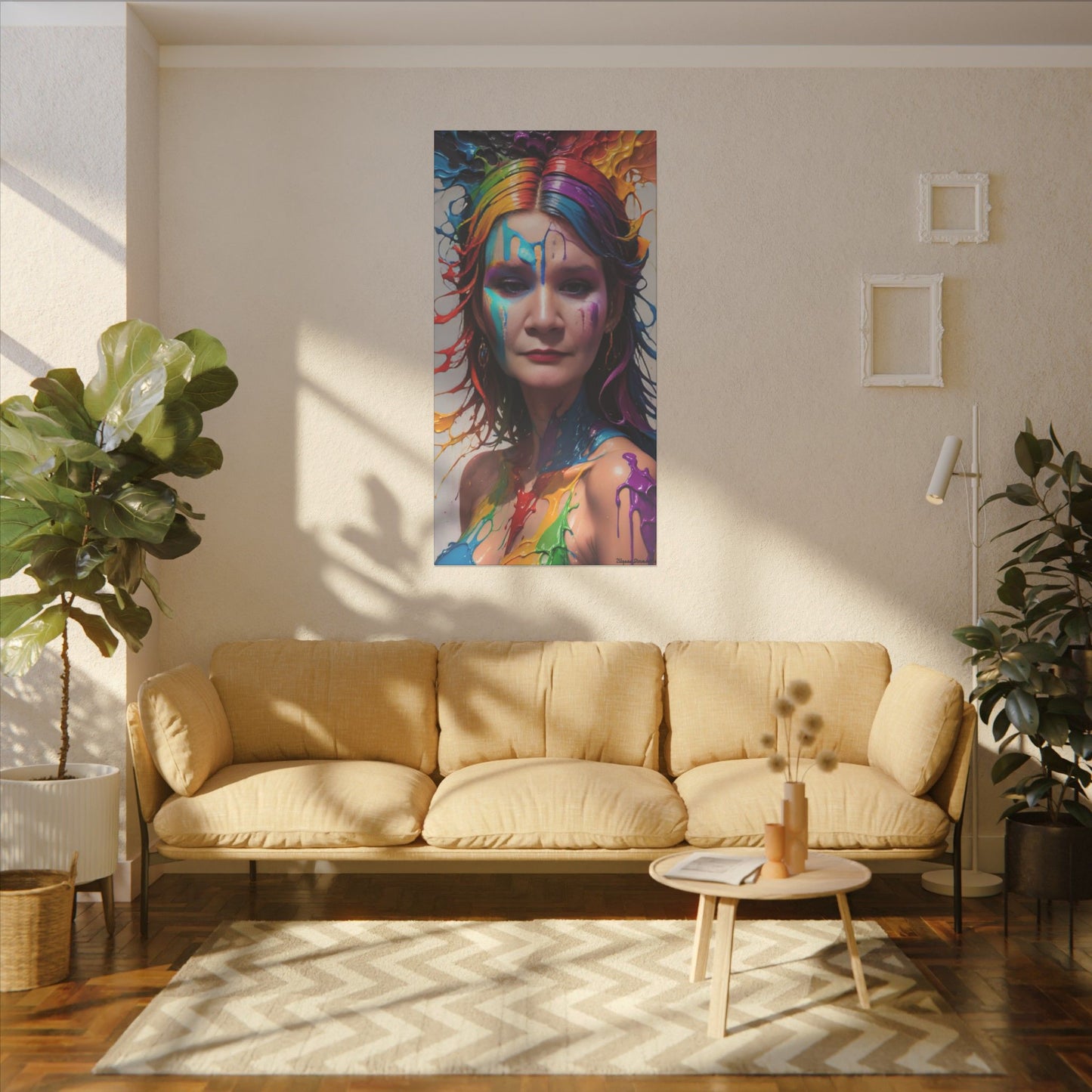 Zilyana Print Canvas (V.25)