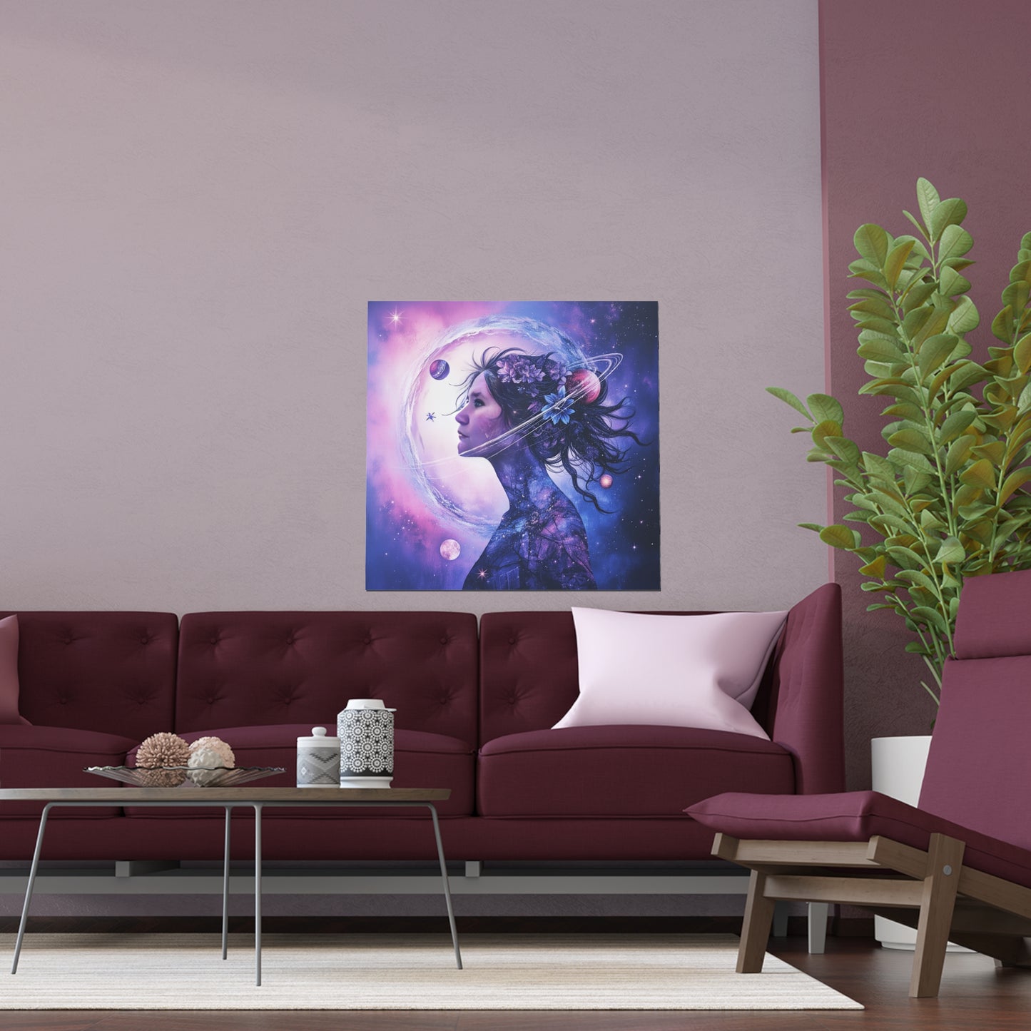 Indoor and Outdoor Silk Posters (Square 24)