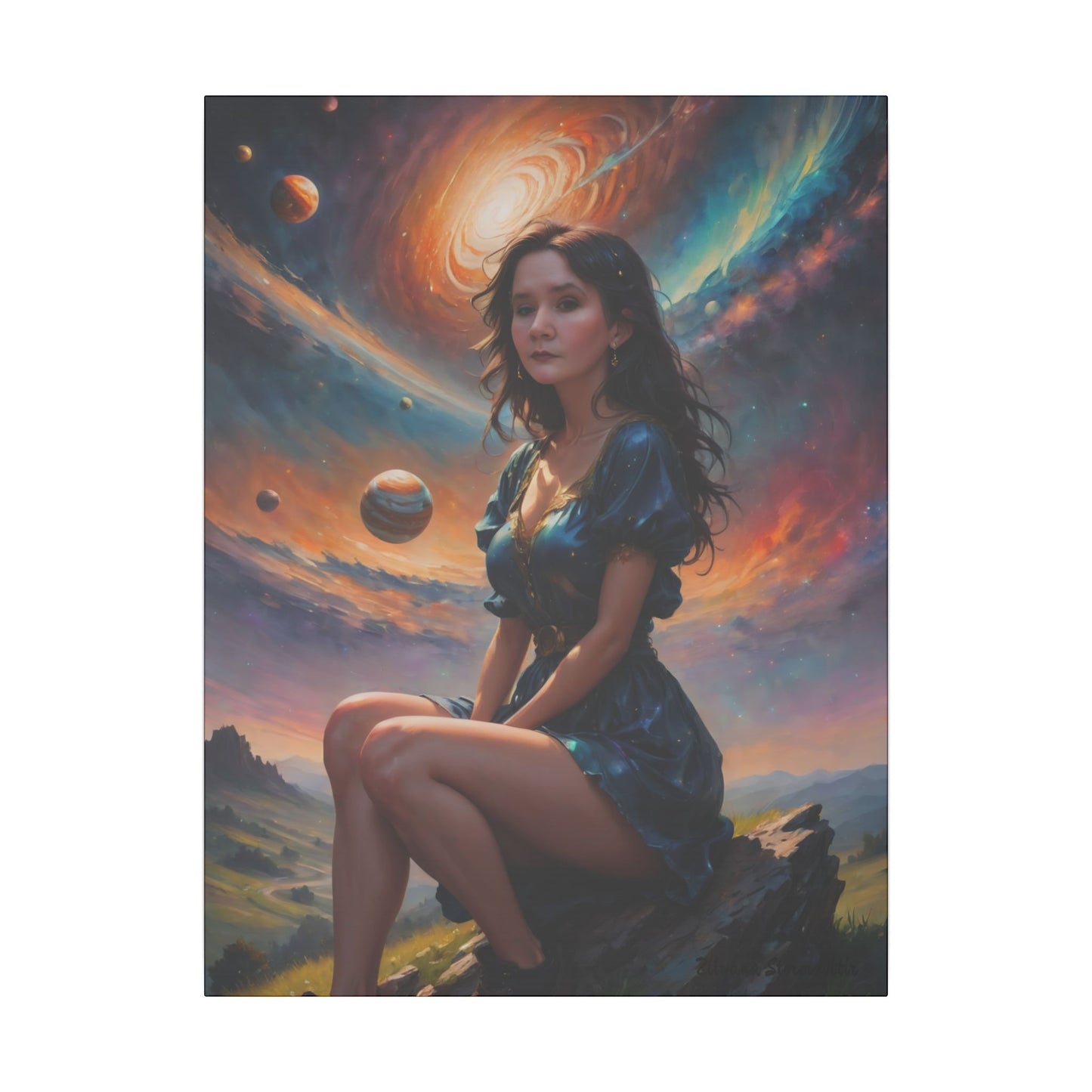 Zilyana Print Canvas (V.37)