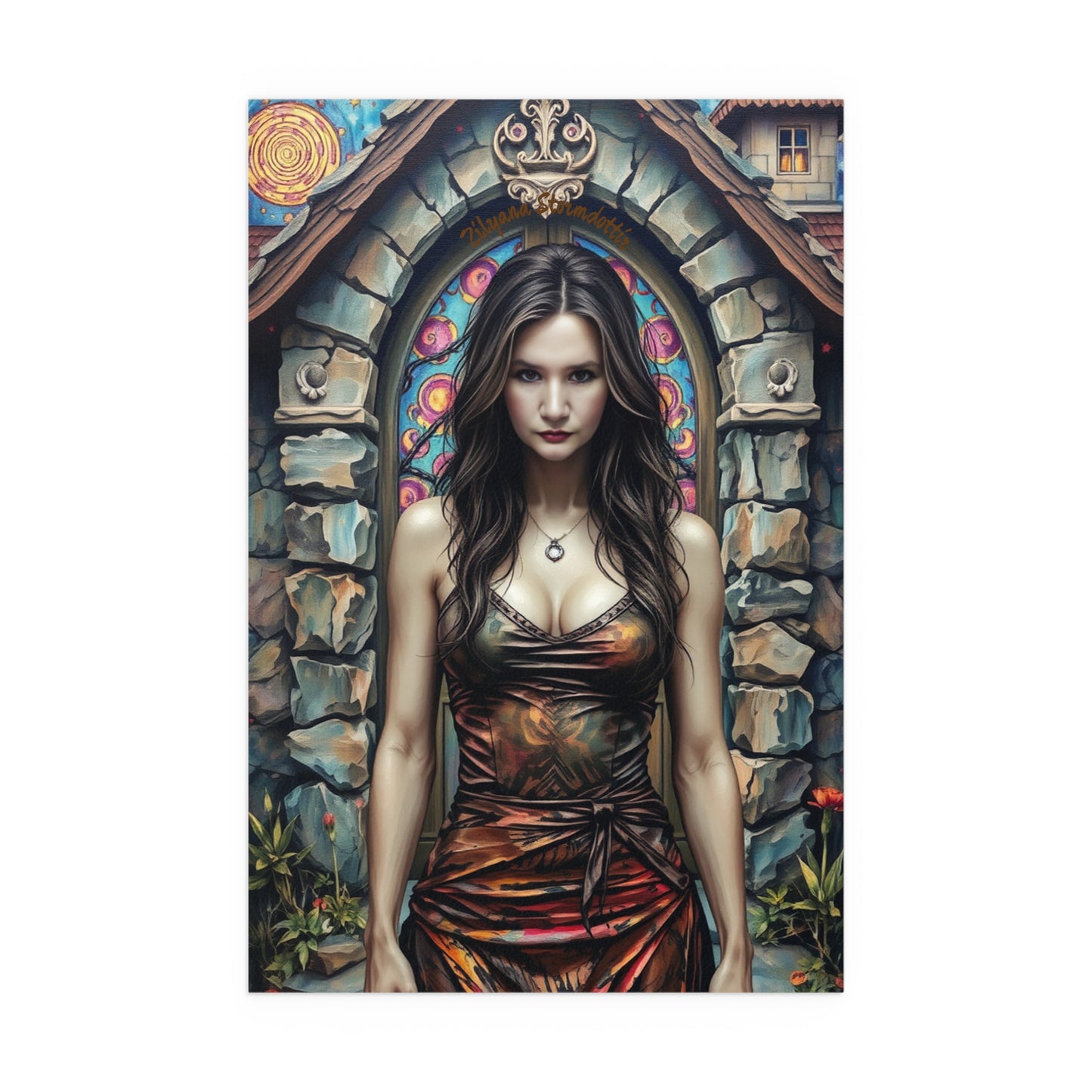 Indoor and Outdoor Silk Posters (Vertical 32)