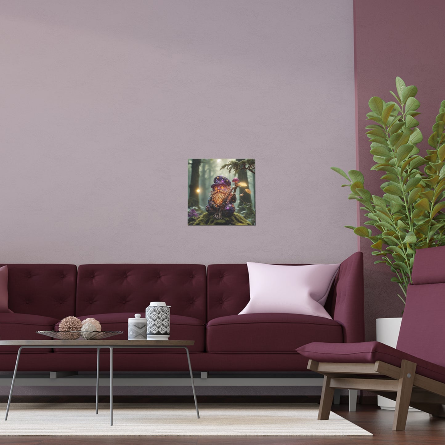 Indoor and Outdoor Silk Posters (Square 6)