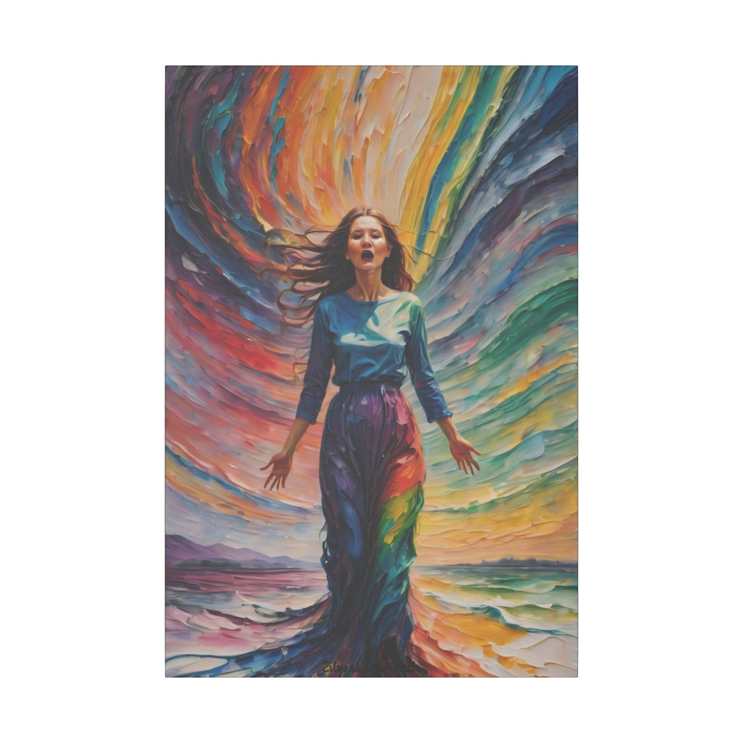 Zilyana Print Canvas (V.34)
