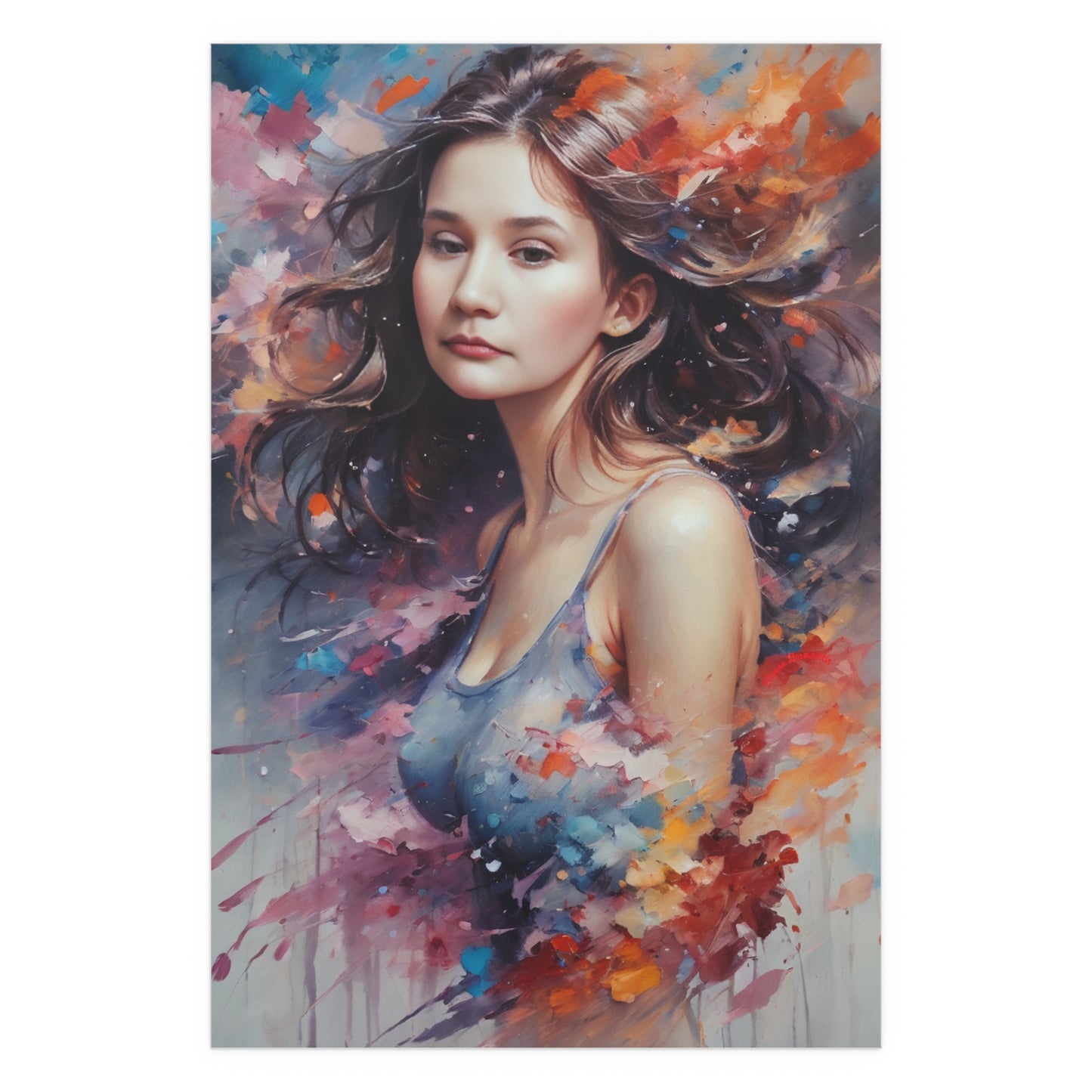 Indoor and Outdoor Silk Posters (Vertical 38)