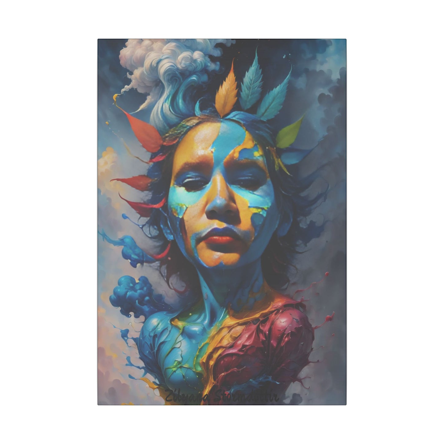Zilyana Print Canvas (V.29)