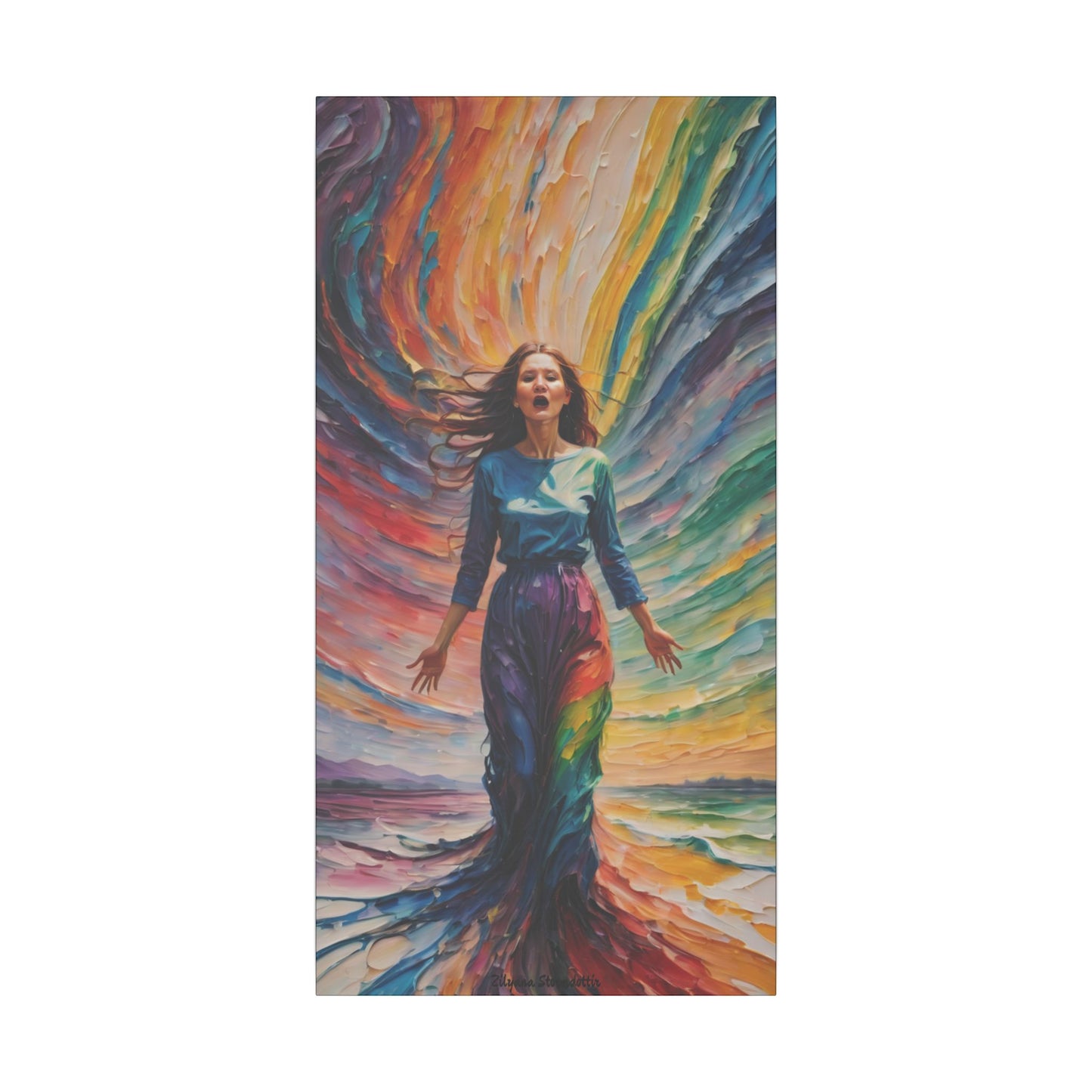 Zilyana Print Canvas (V.34)